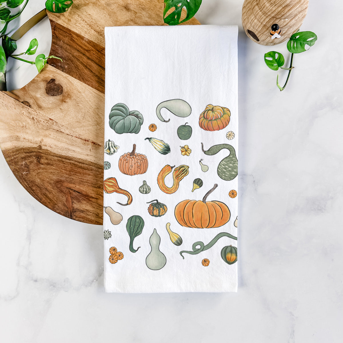 Pumpkin Patch Finds - Tea Towel