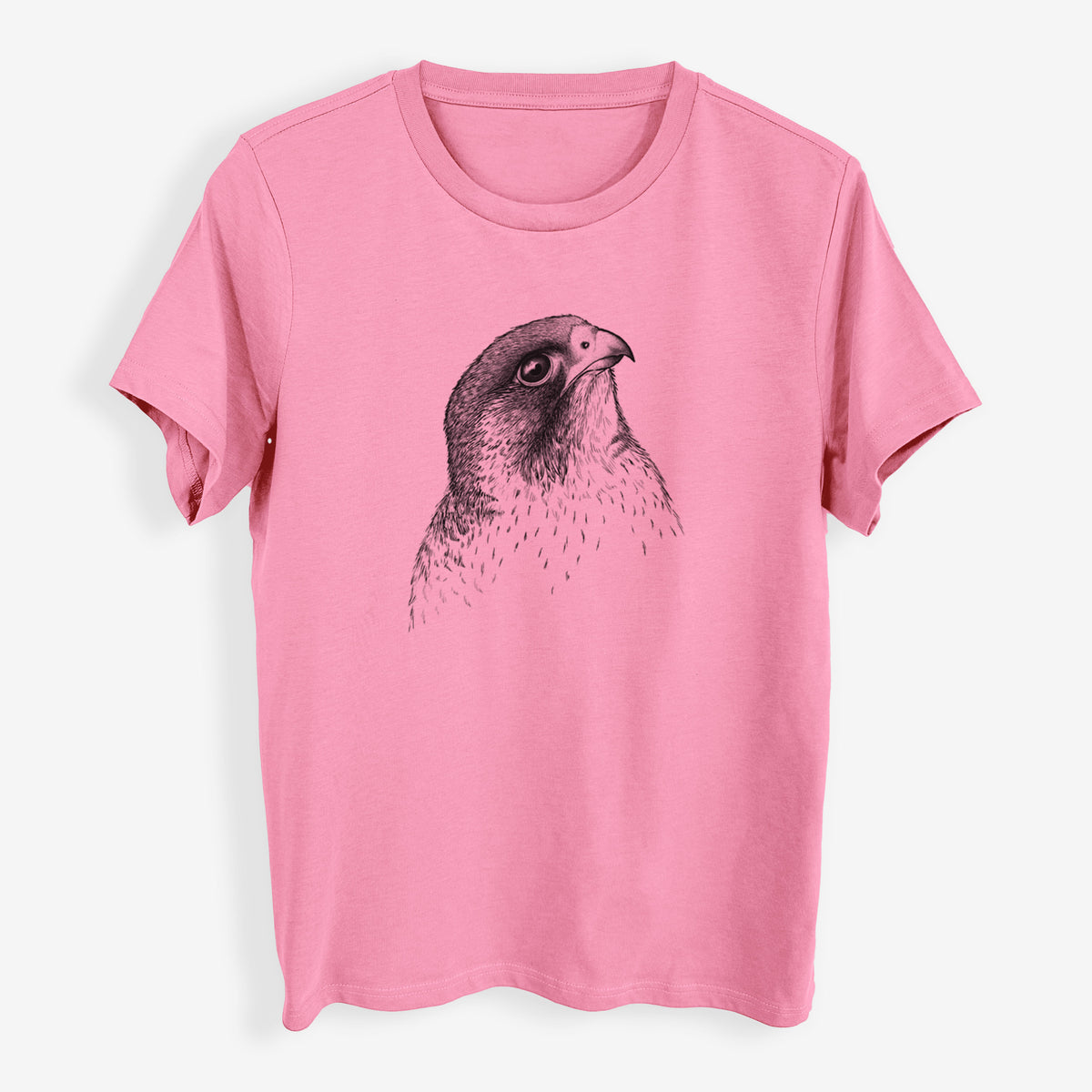 Peregrine Falcon - Falco peregrinus - Womens Everyday Maple Tee