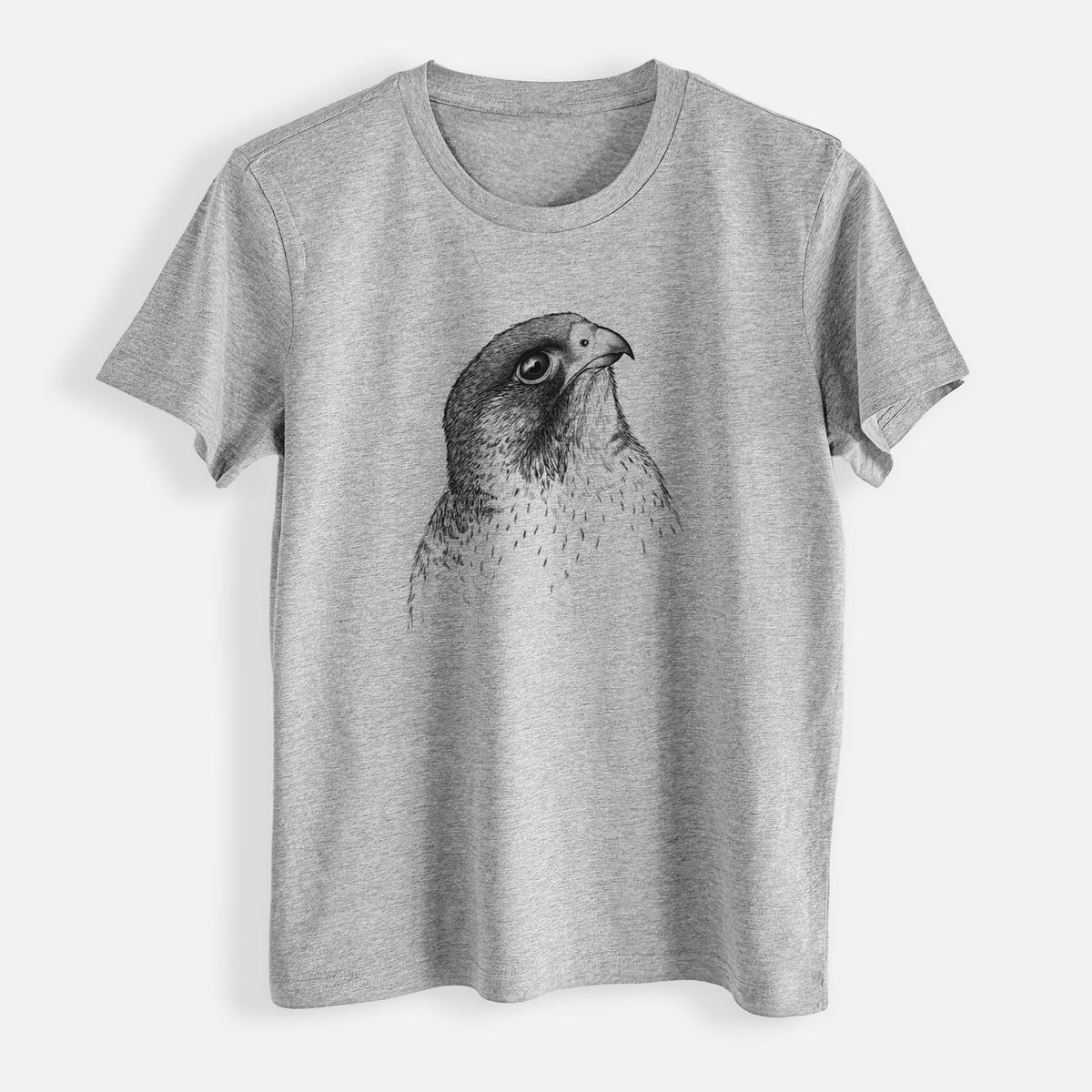 Peregrine Falcon - Falco peregrinus - Womens Everyday Maple Tee