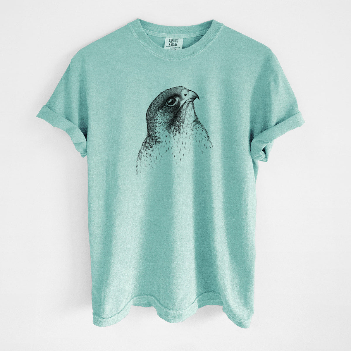 Peregrine Falcon - Falco peregrinus - Unisex Comfort Colors Garment-Dyed Heavyweight T-shirt
