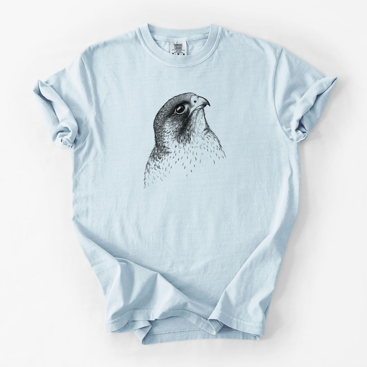 Peregrine Falcon - Falco peregrinus - Unisex Comfort Colors Garment-Dyed Heavyweight T-shirt