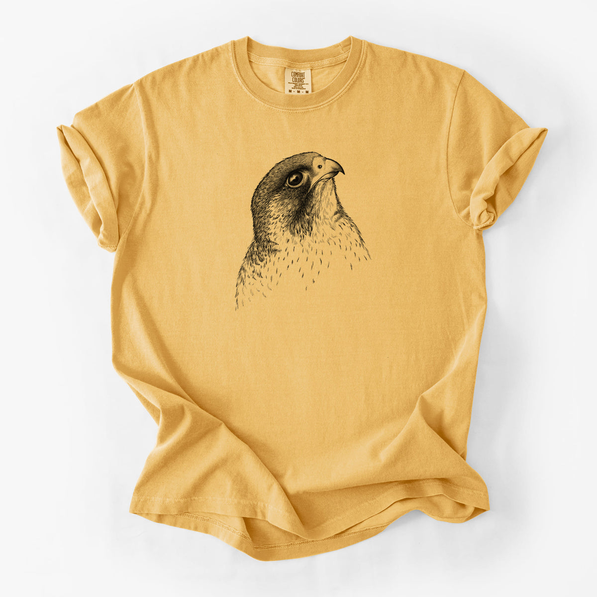 Peregrine Falcon - Falco peregrinus - Unisex Comfort Colors Garment-Dyed Heavyweight T-shirt