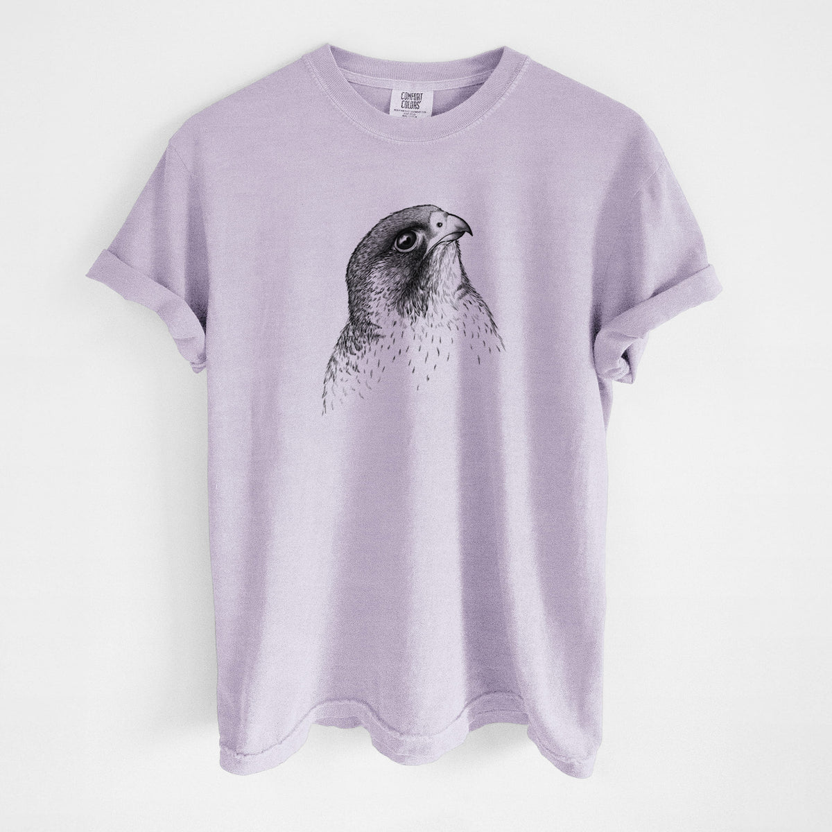 Peregrine Falcon - Falco peregrinus - Unisex Comfort Colors Garment-Dyed Heavyweight T-shirt