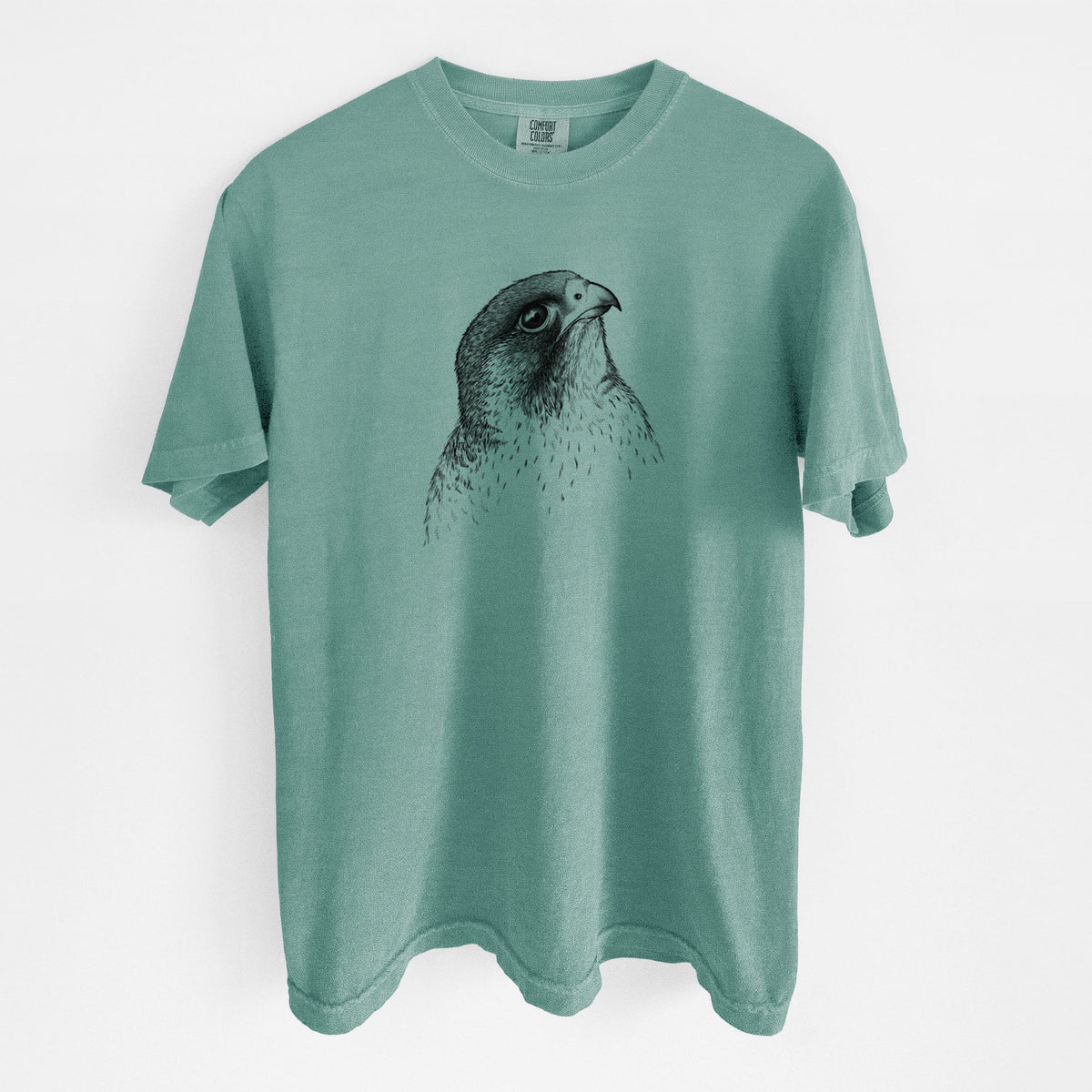 Peregrine Falcon - Falco peregrinus - Unisex Comfort Colors Garment-Dyed Heavyweight T-shirt