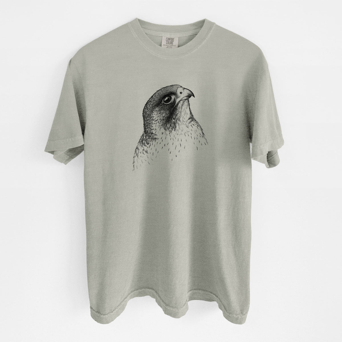 Peregrine Falcon - Falco peregrinus - Unisex Comfort Colors Garment-Dyed Heavyweight T-shirt