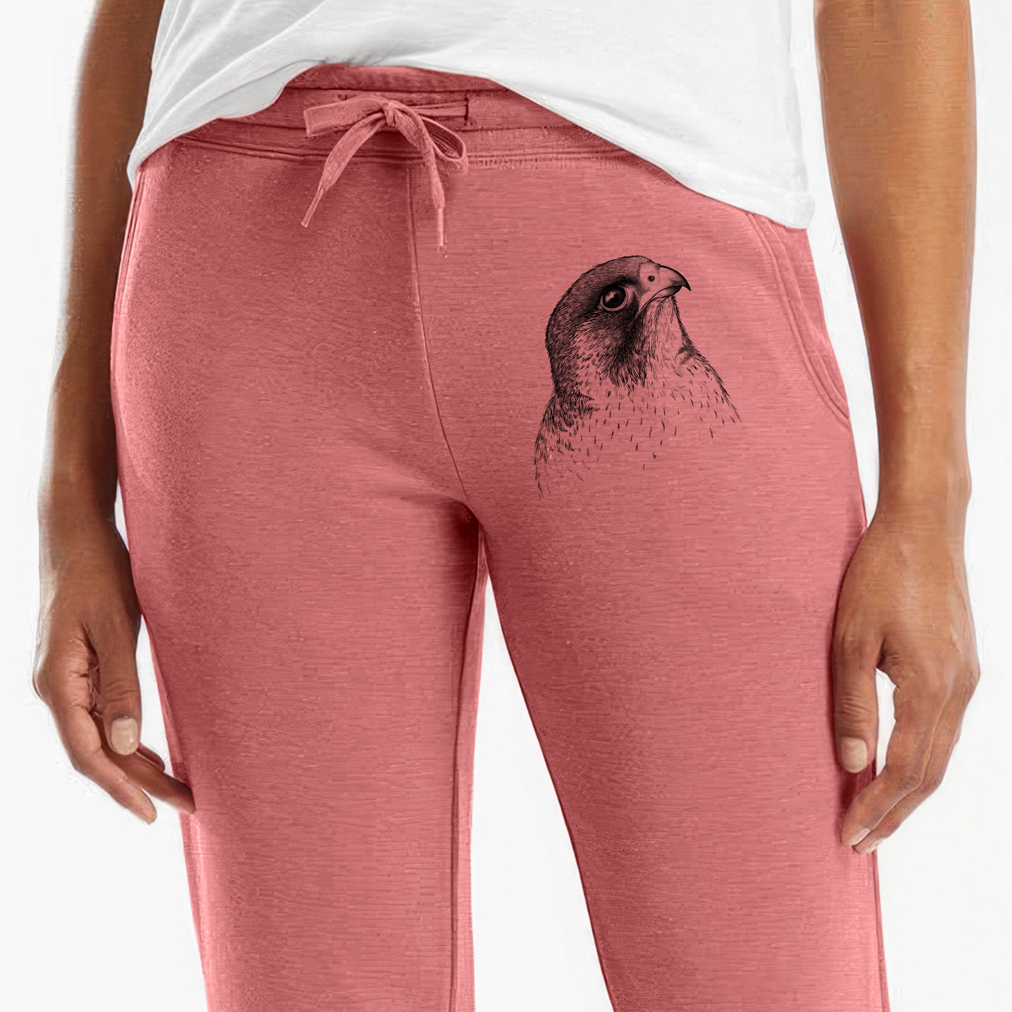 Peregrine Falcon - Falco peregrinus - Women's Cali Wave Jogger Sweatpants