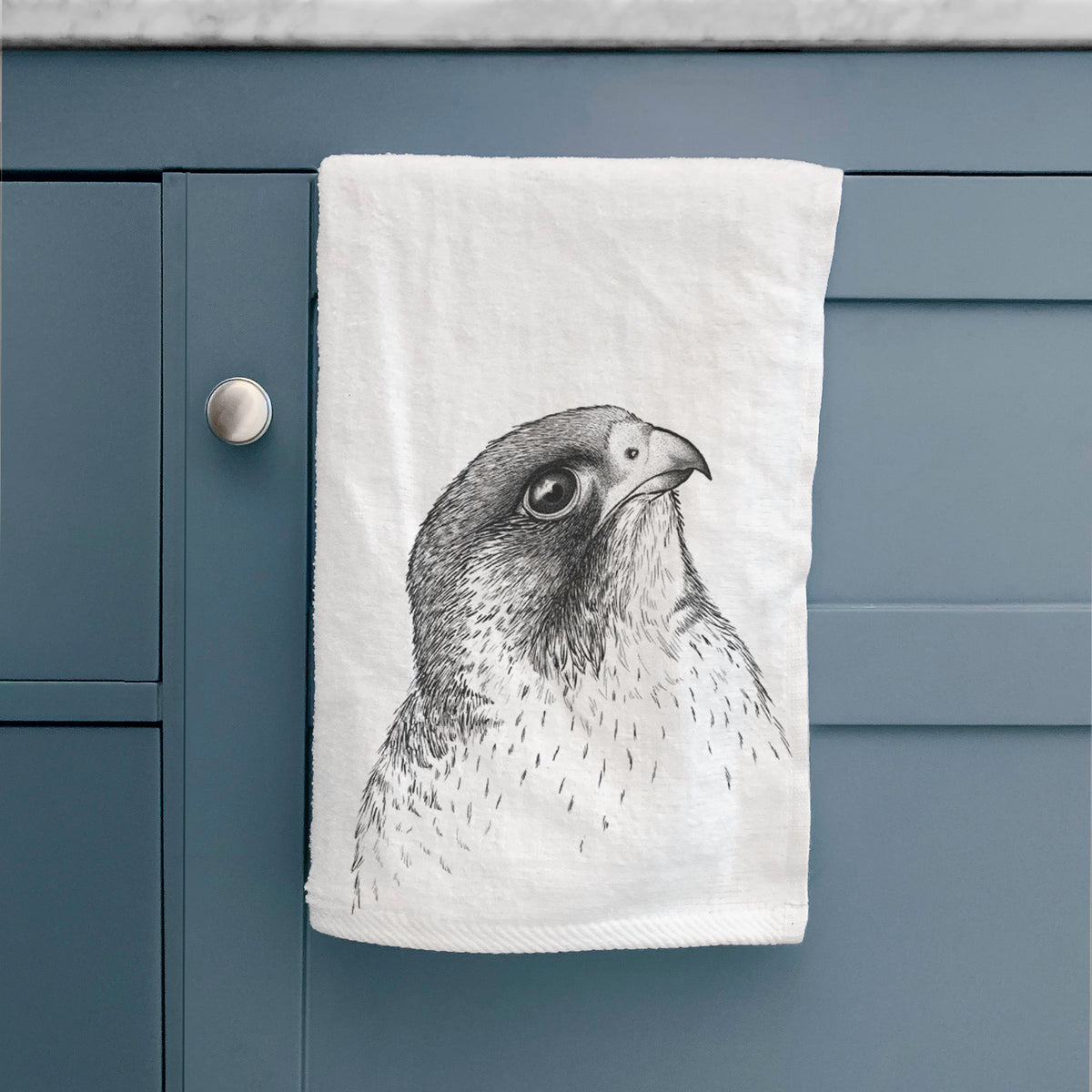 Peregrine Falcon - Falco peregrinus Premium Decorative Hand Towel