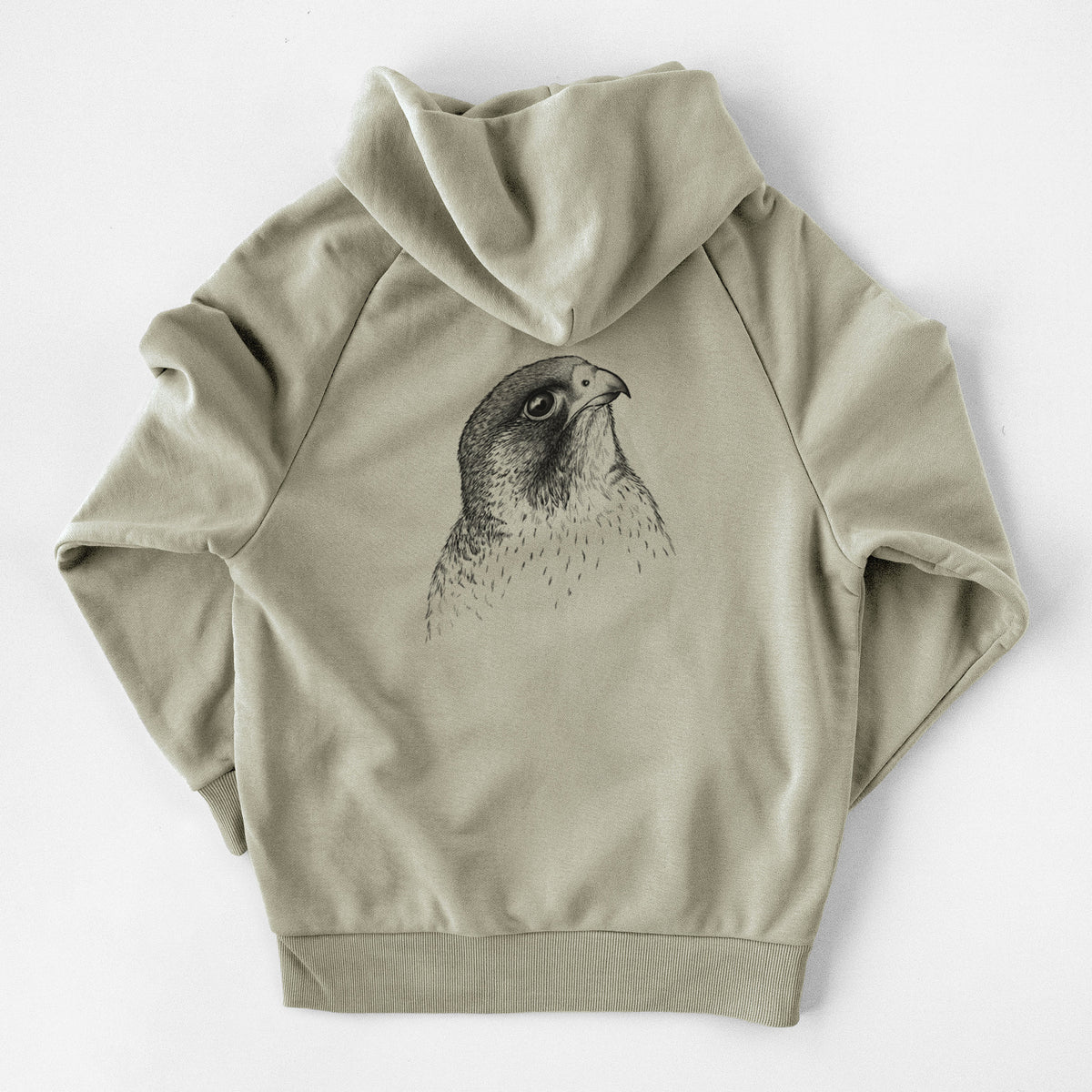 Peregrine Falcon - Falco peregrinus - UltraLuxe Heavyweight French Terry Hoodie