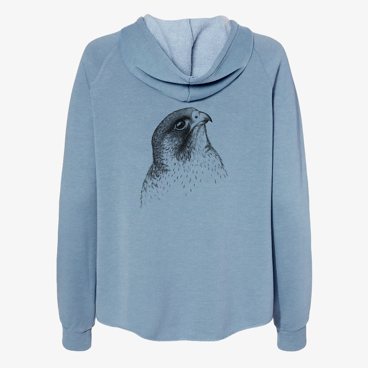 Peregrine Falcon - Falco peregrinus - Women's Cali Wave Zip-Up Sweatshirt