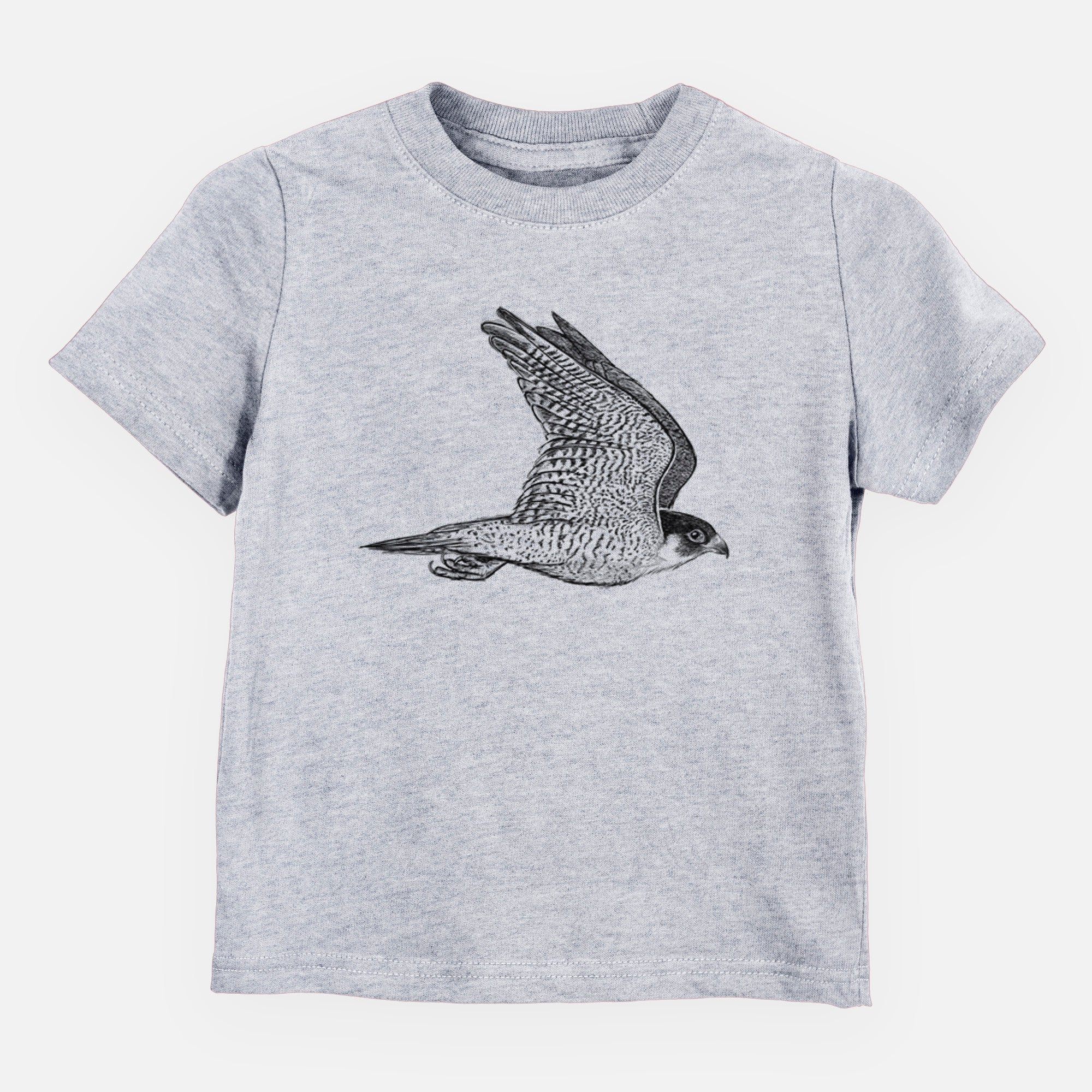 Flying Peregrine - Falco peregrinus - Toddler/Youth Shirt