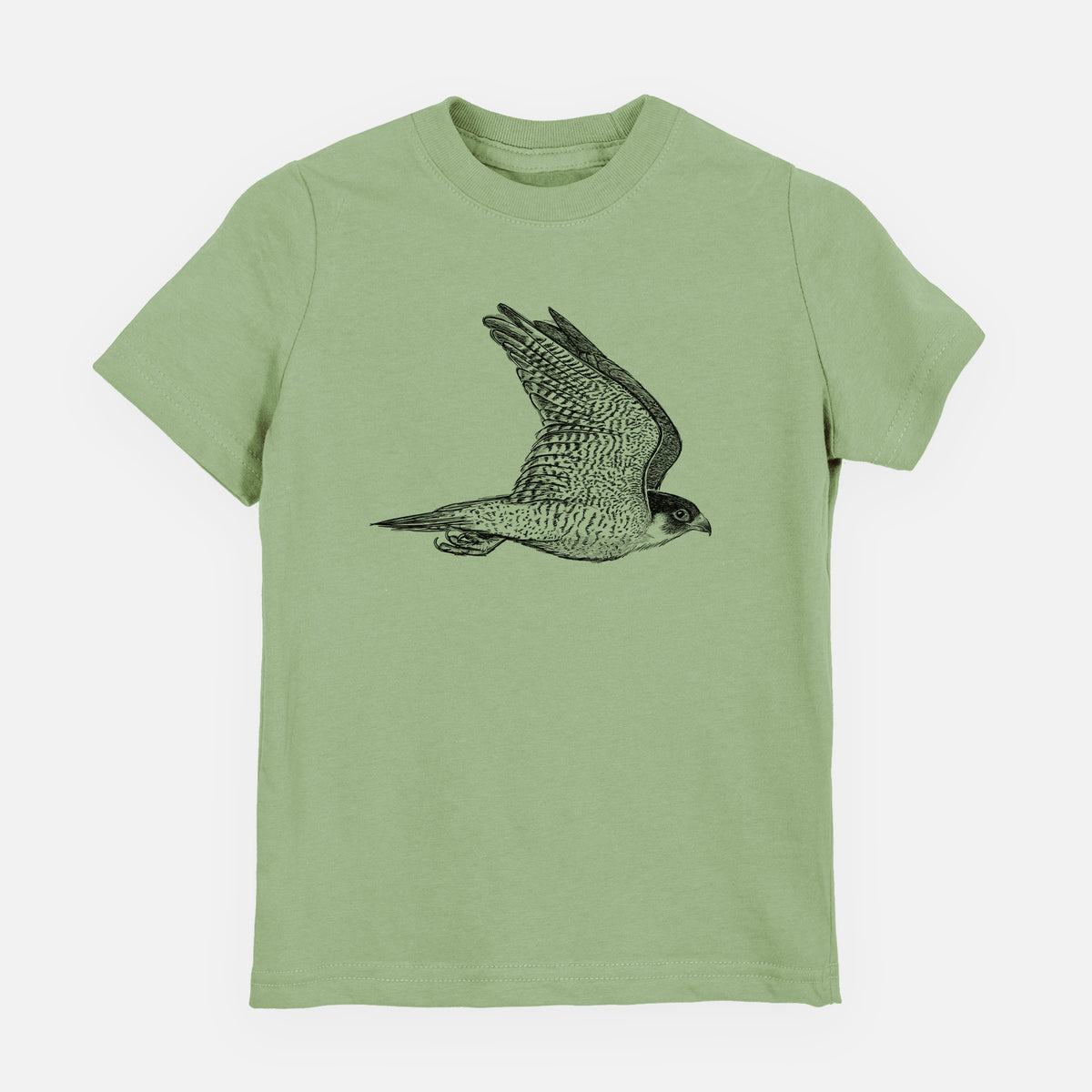 Flying Peregrine - Falco peregrinus - Toddler/Youth Shirt