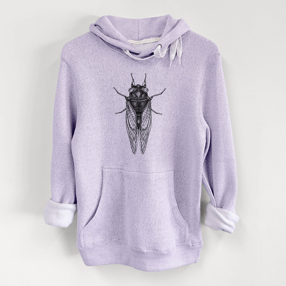 Pharoh Cicada - Magicicada septendecim - Knit Hoodie