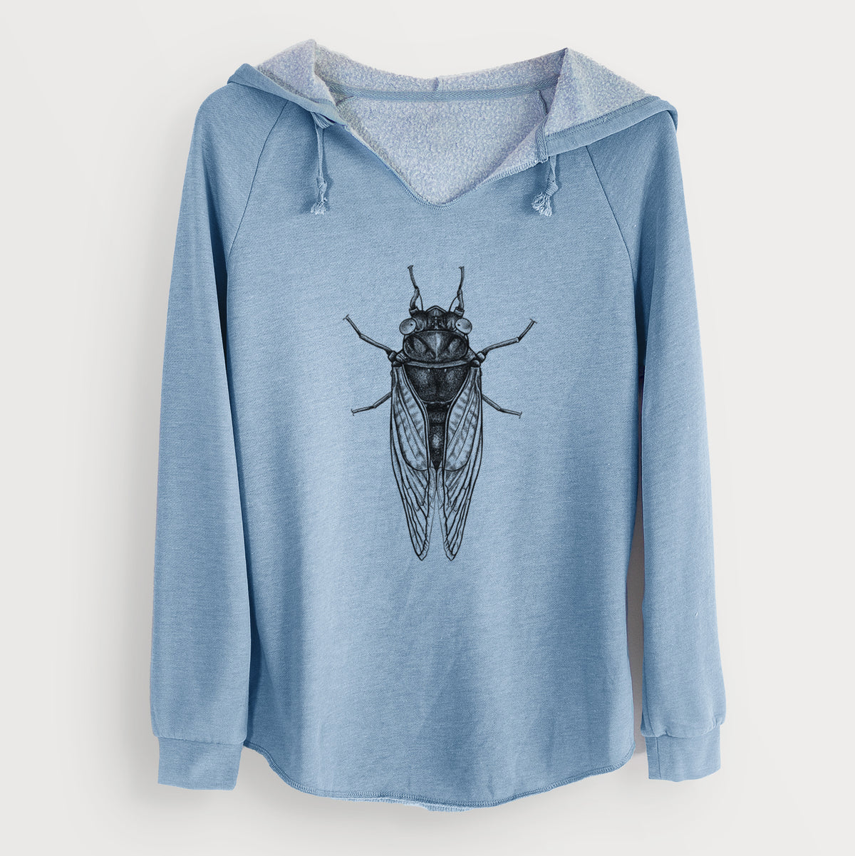 Pharoh Cicada - Magicicada septendecim - Cali Wave Hooded Sweatshirt