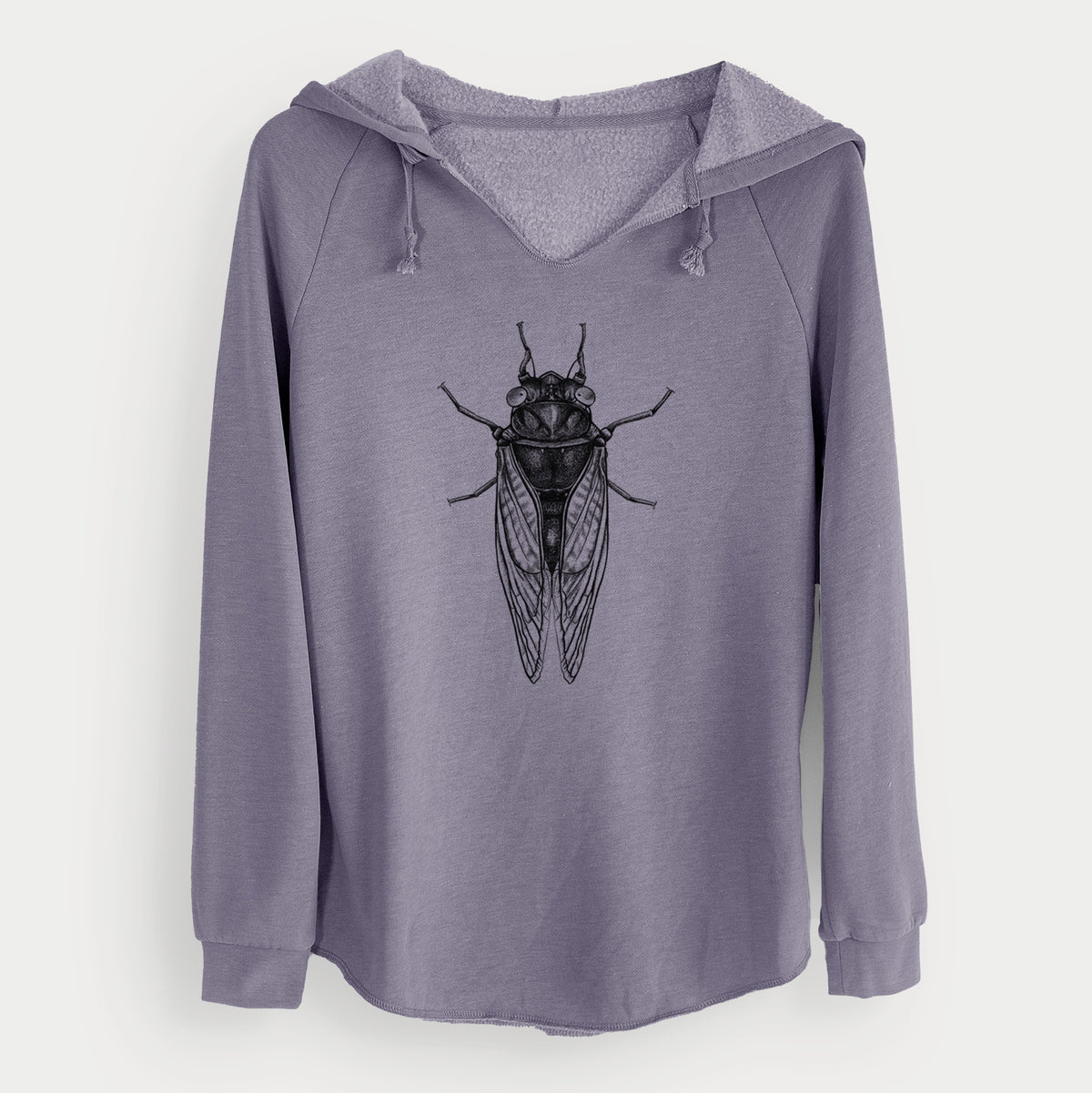 Pharoh Cicada - Magicicada septendecim - Cali Wave Hooded Sweatshirt