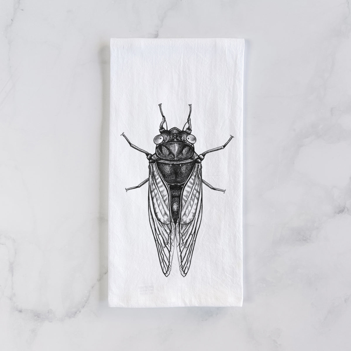 Pharoh Cicada - Magicicada septendecim Tea Towel