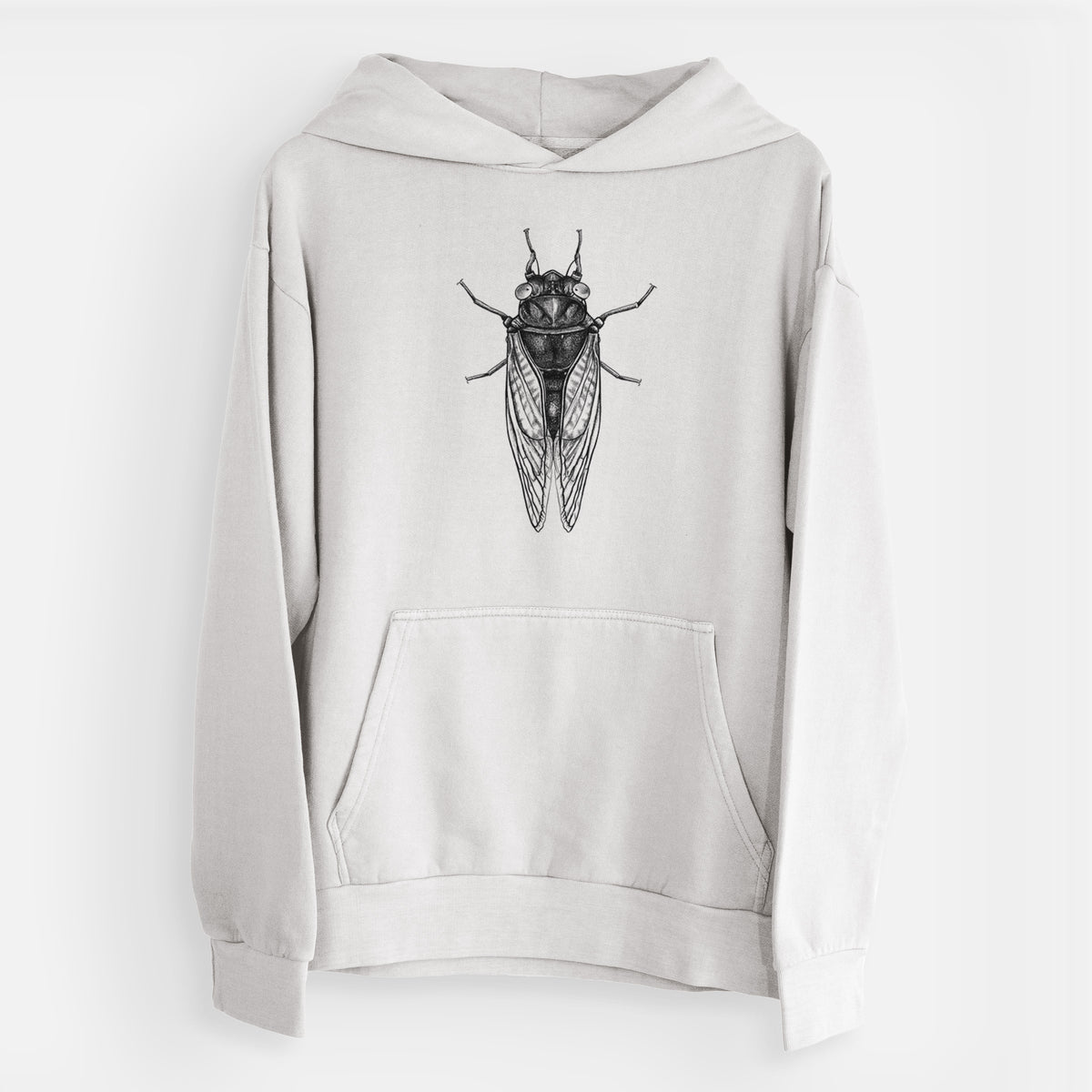 Pharoh Cicada - Magicicada septendecim  - Urban Heavyweight Hoodie