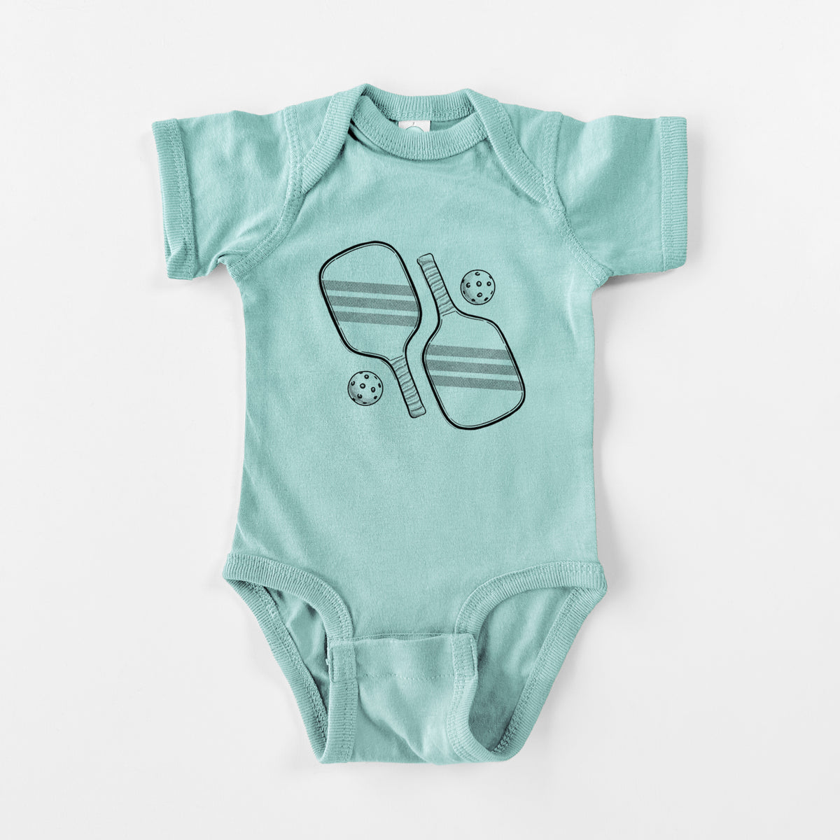 Pickleball Paddle Set - Baby Fine Jersey Bodysuit