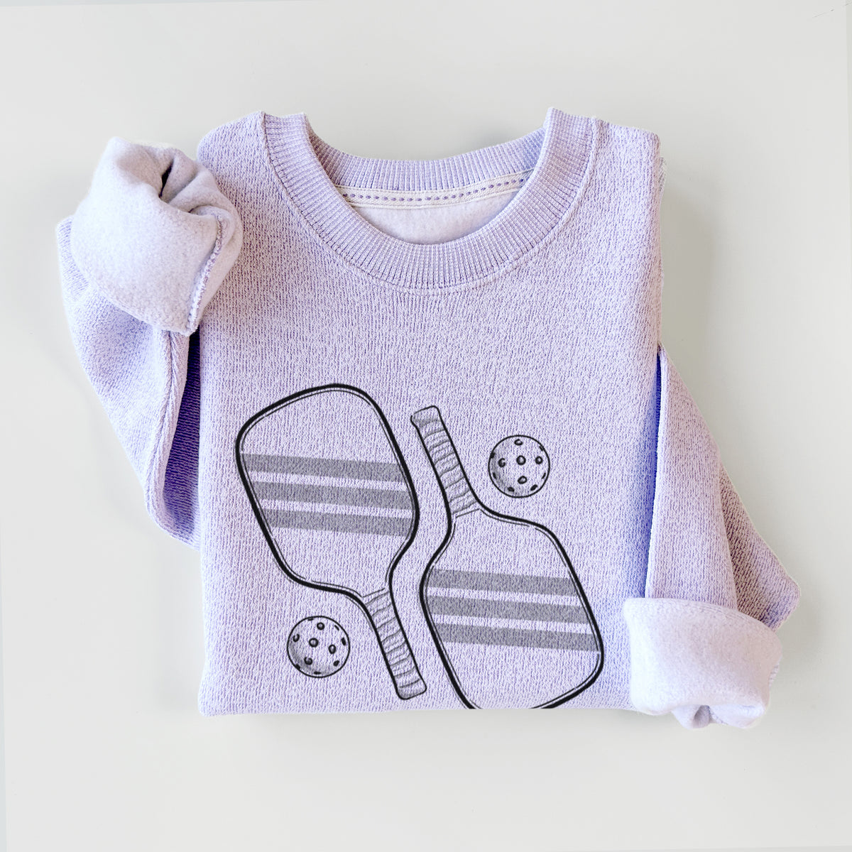 Pickleball Paddle Set - Knit Sweatshirt