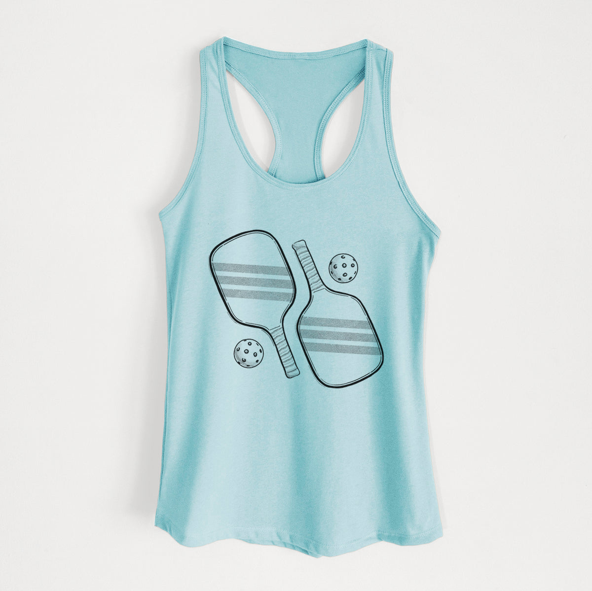 Pickleball Paddle Set - Women's Racerback Tanktop