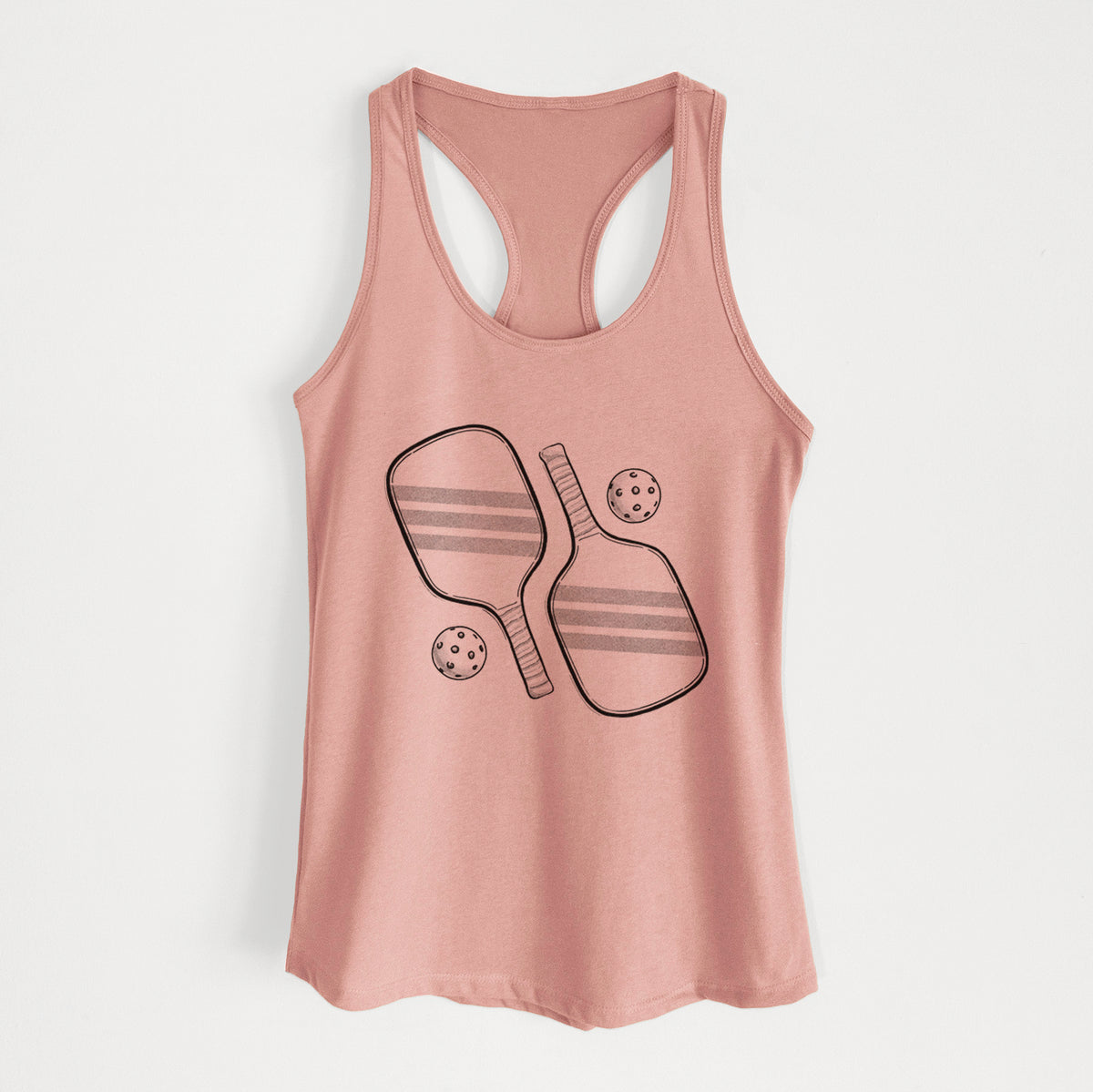 Pickleball Paddle Set - Women's Racerback Tanktop