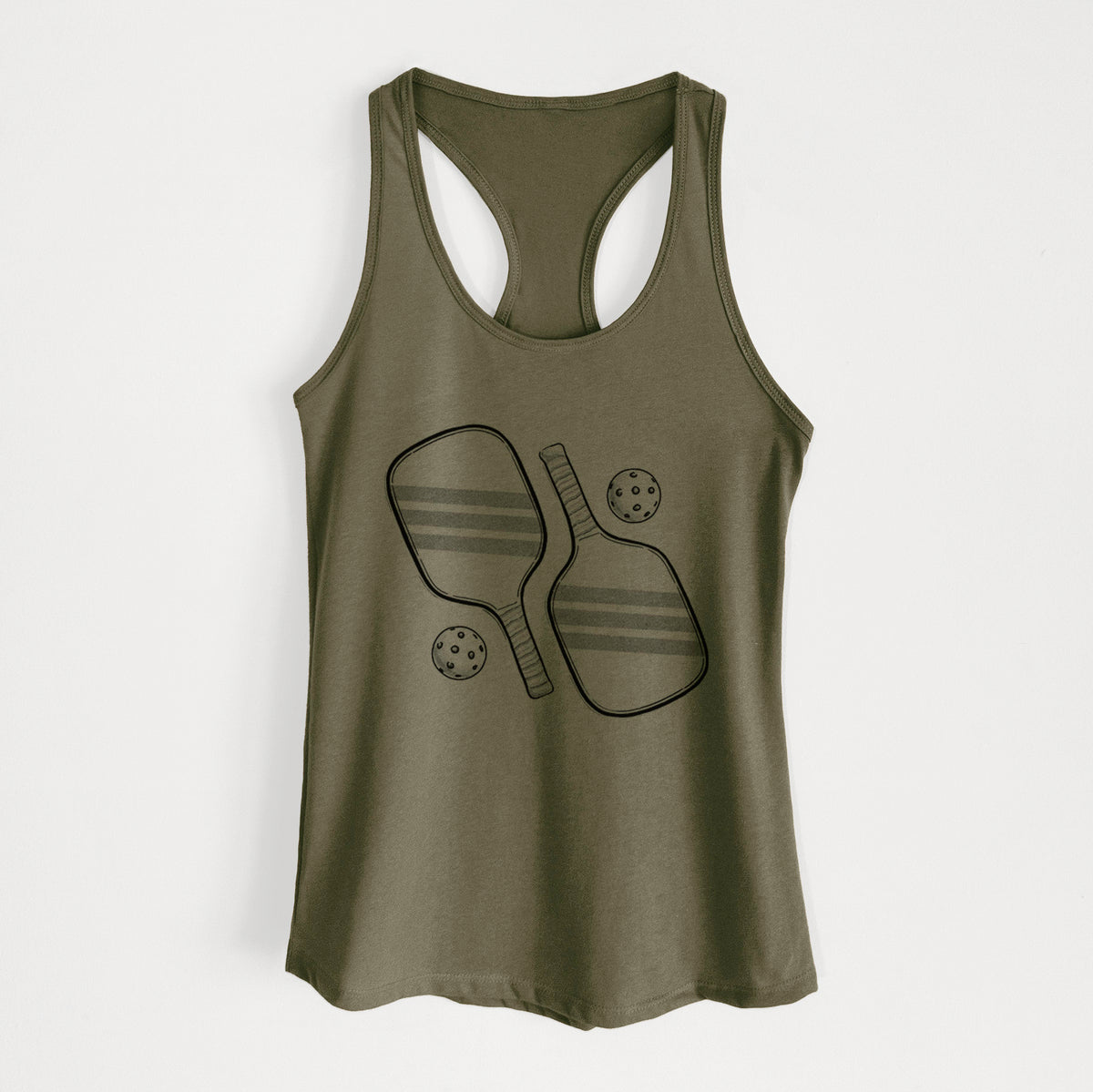 Pickleball Paddle Set - Women's Racerback Tanktop