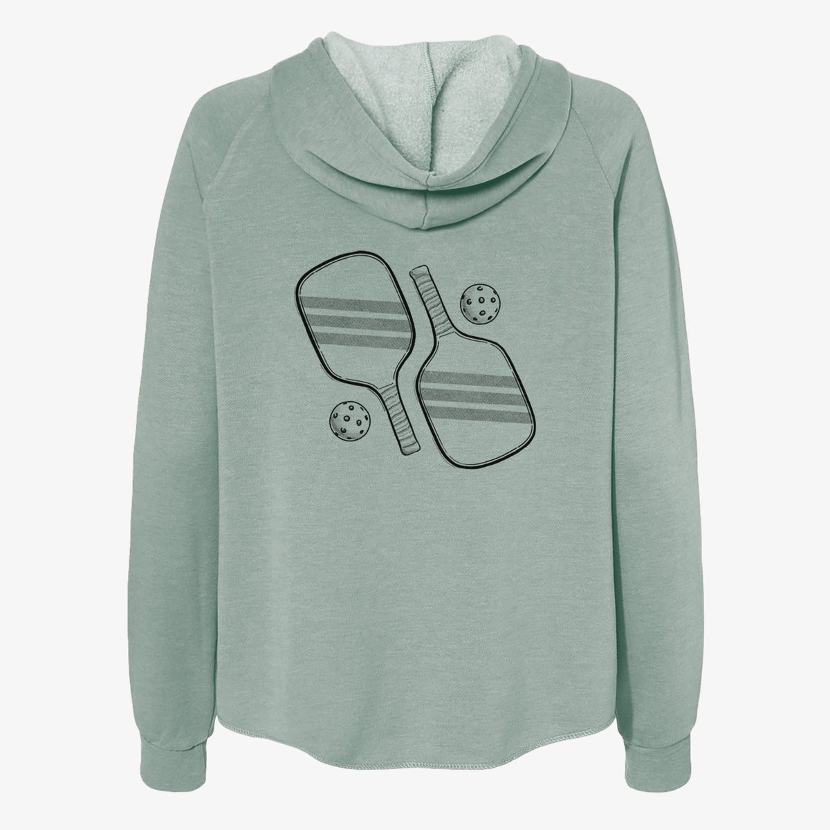 Pickleball Paddle Set - Women's Cali Wave Zip-Up Sweatshirt