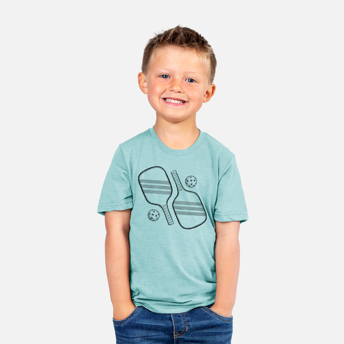 Pickleball Paddle Set - Toddler/Youth Shirt