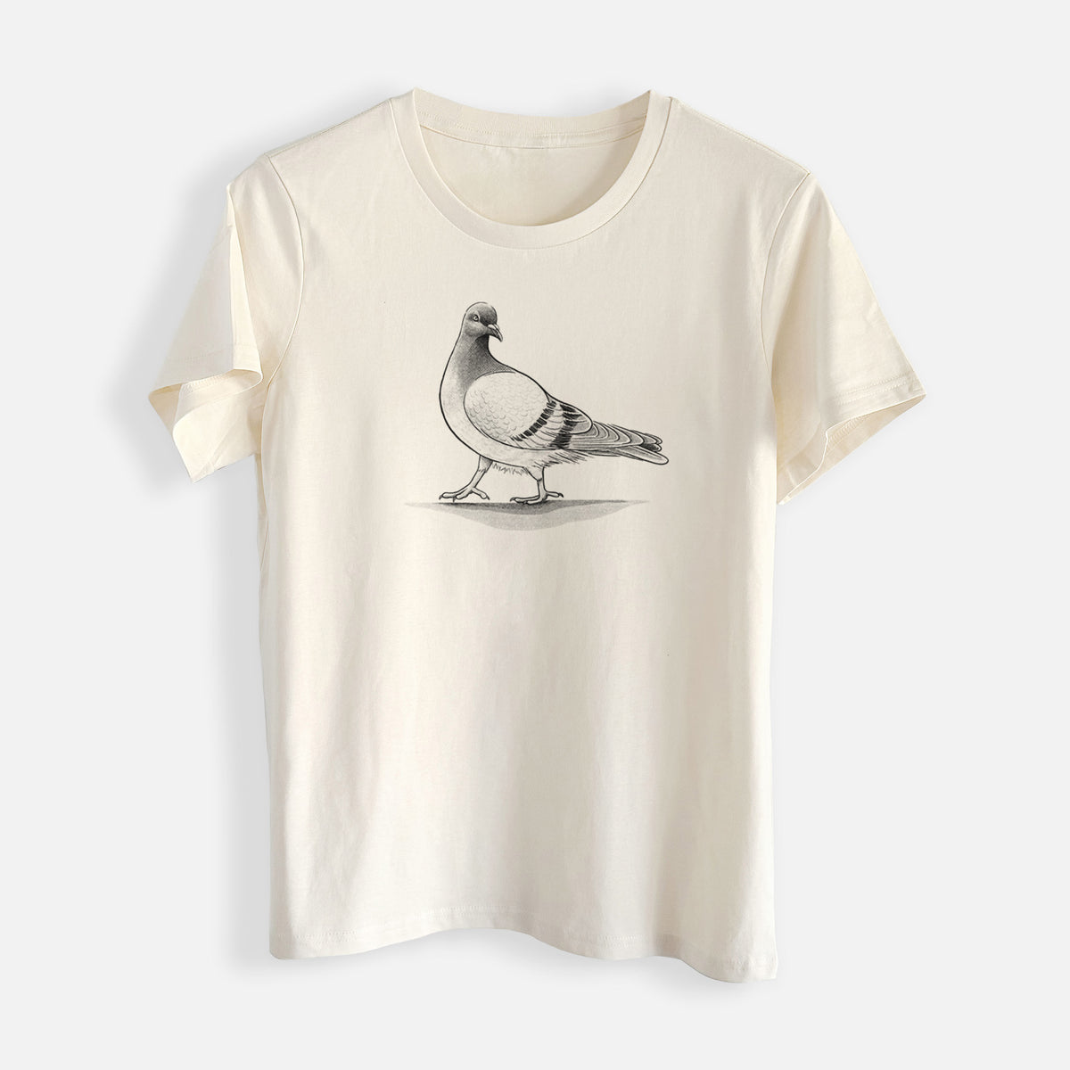 Pigeon / City Dove - Columba livia domestica - Womens Everyday Maple Tee