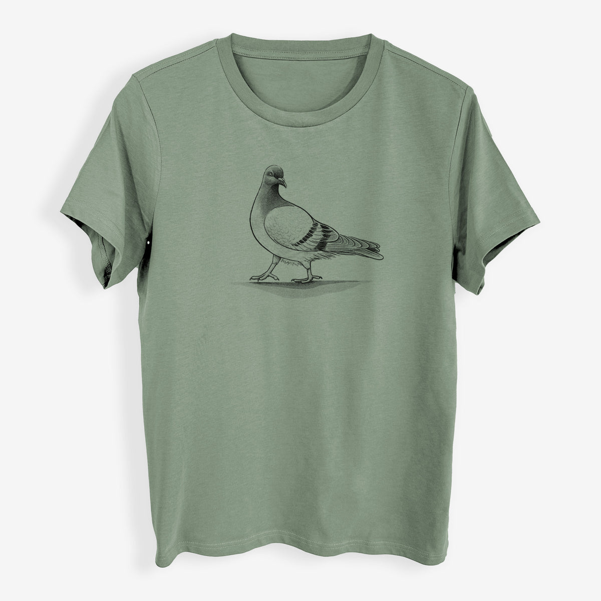 Pigeon / City Dove - Columba livia domestica - Womens Everyday Maple Tee