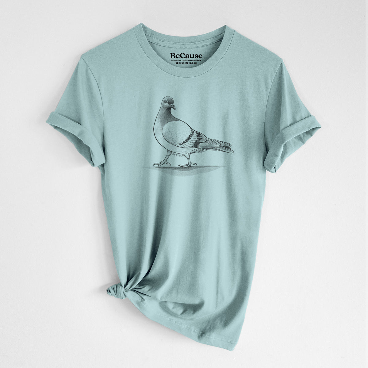 Pigeon / City Dove - Columba livia domestica - Lightweight 100% Cotton Unisex Crewneck