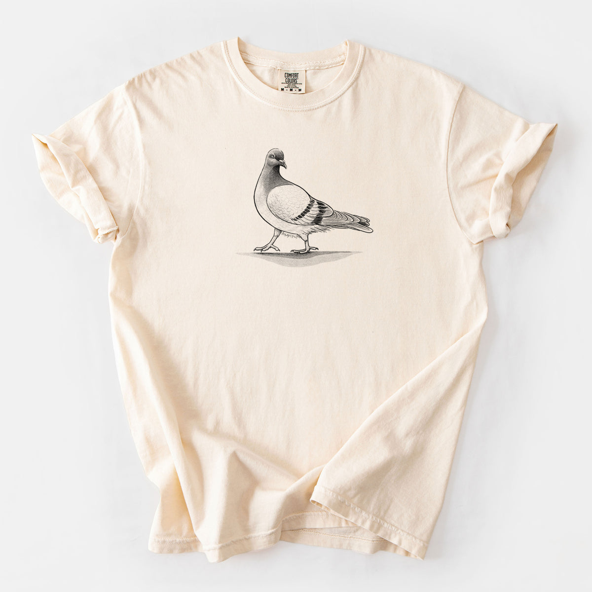 Pigeon / City Dove - Columba livia domestica - Unisex Comfort Colors Garment-Dyed Heavyweight T-shirt