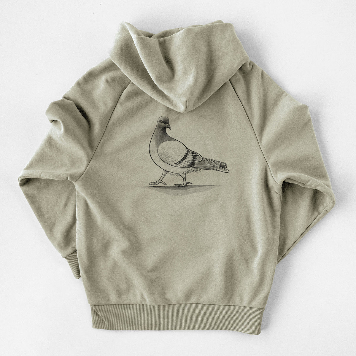 Pigeon / City Dove - Columba livia domestica - UltraLuxe Heavyweight French Terry Hoodie