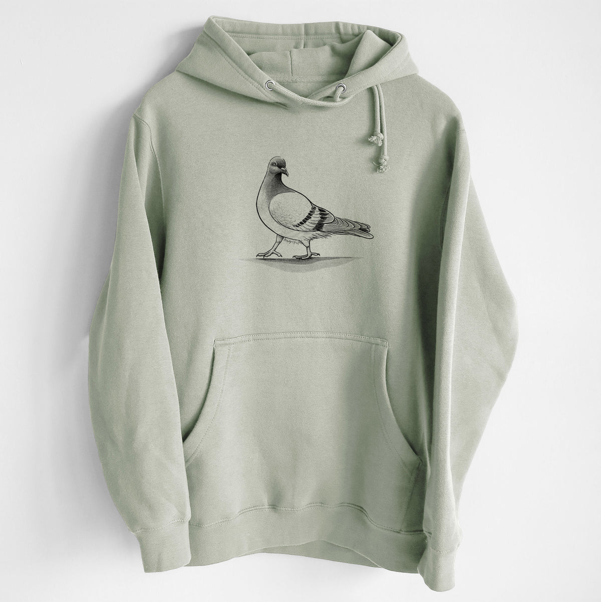 Pigeon / City Dove - Columba livia domestica - Heavyweight Fleece Hoodie