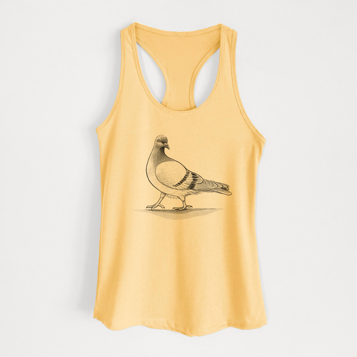 Pigeon / City Dove - Columba livia domestica - Women&#39;s Racerback Tanktop