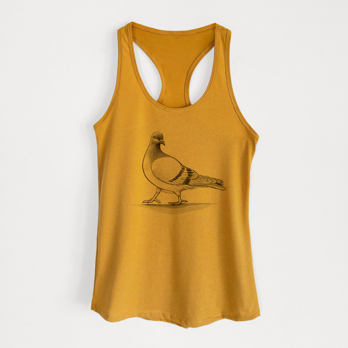 Pigeon / City Dove - Columba livia domestica - Women&#39;s Racerback Tanktop