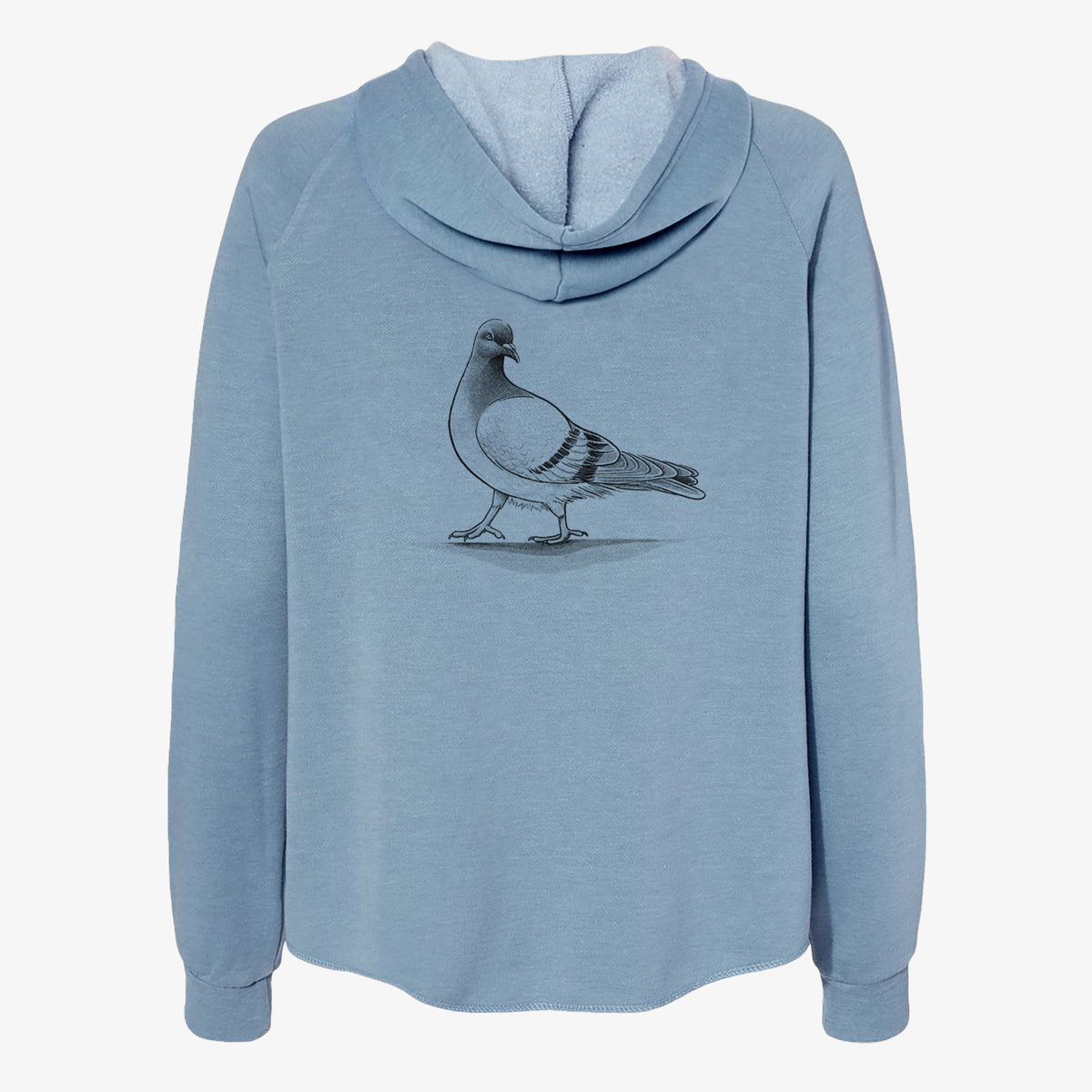 Pigeon / City Dove - Columba livia domestica - Women&#39;s Cali Wave Zip-Up Sweatshirt