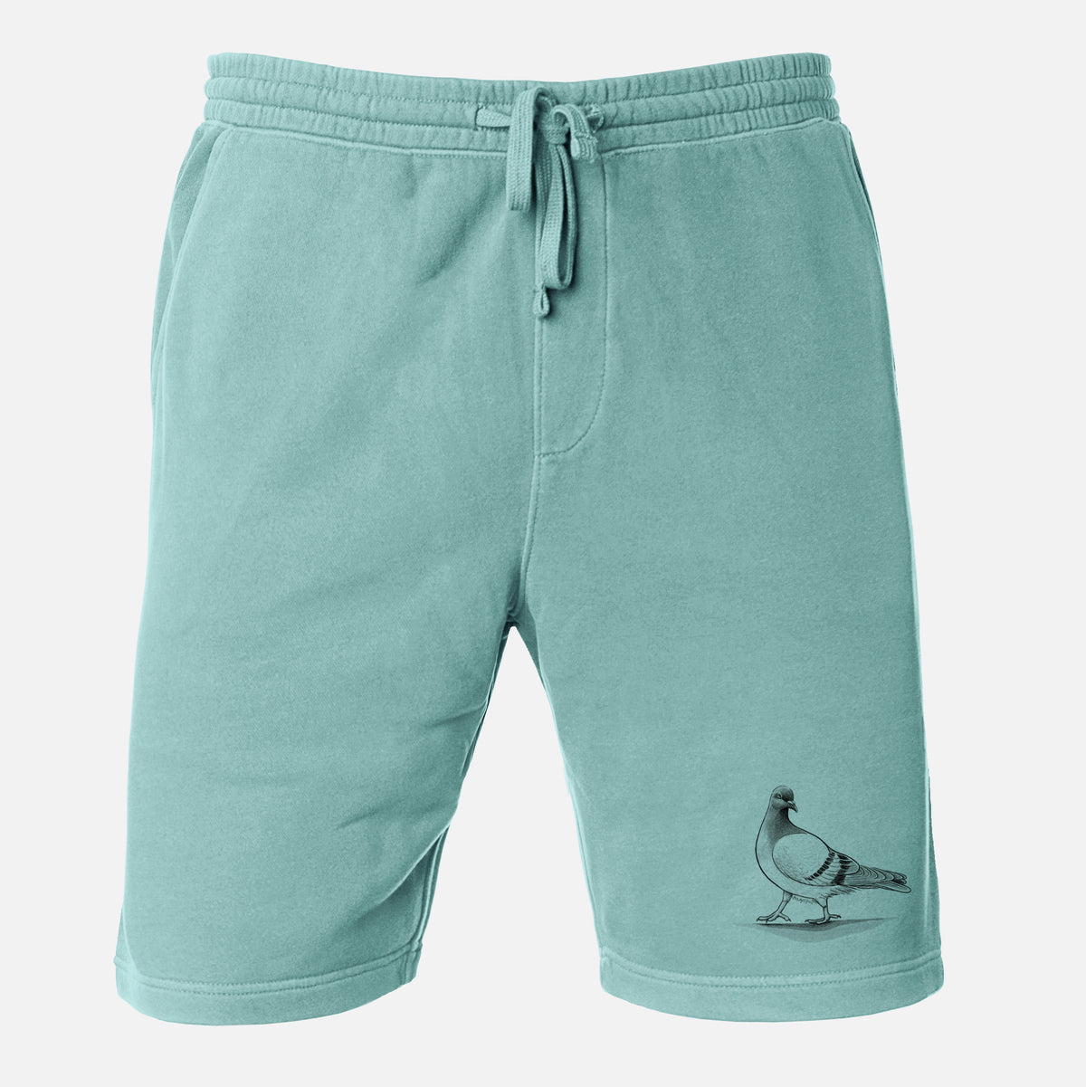 Pigeon / City Dove - Columba livia domestica - Unisex Pigment Dyed Shorts