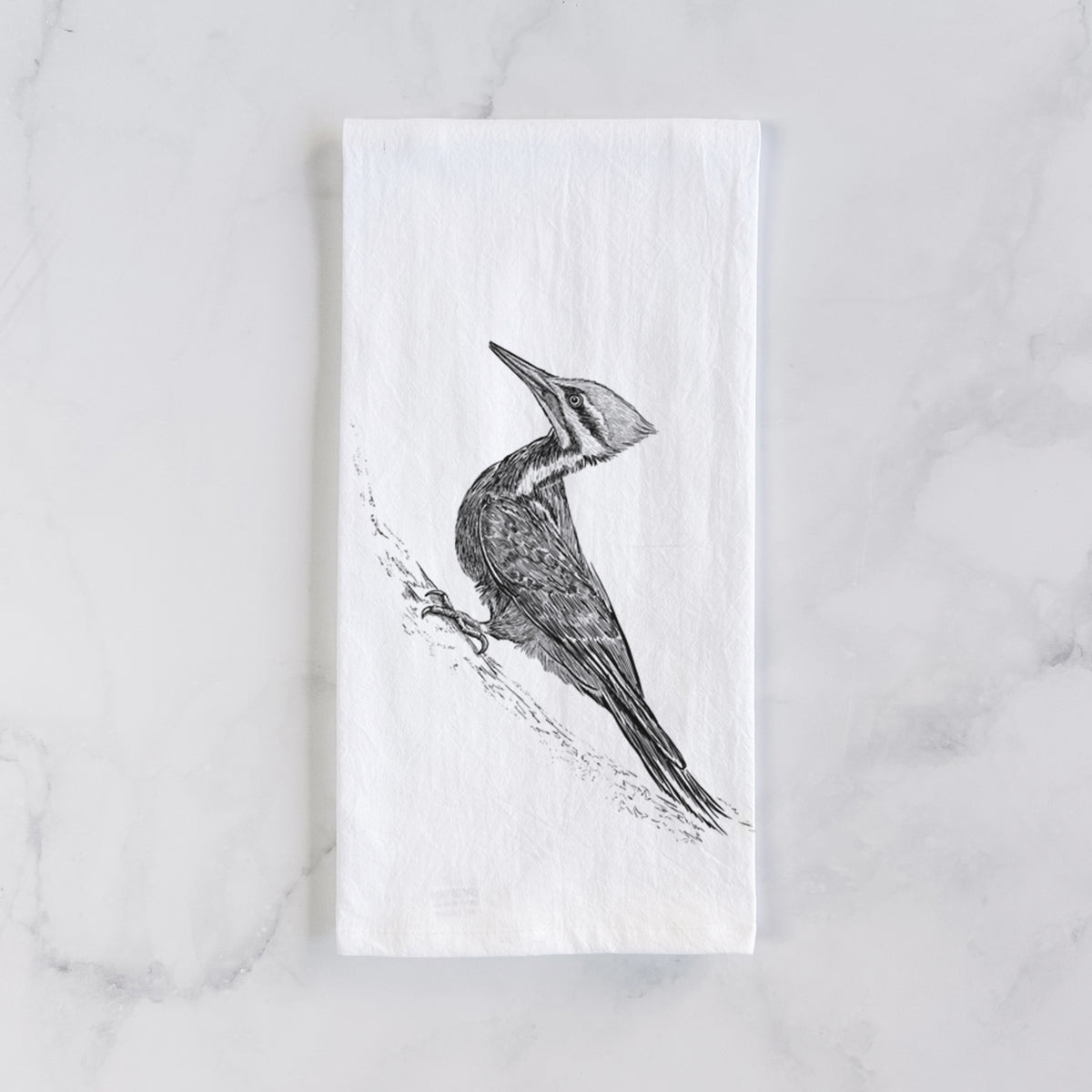 Pileated Woodpecker - Dryocopus pileatus Tea Towel