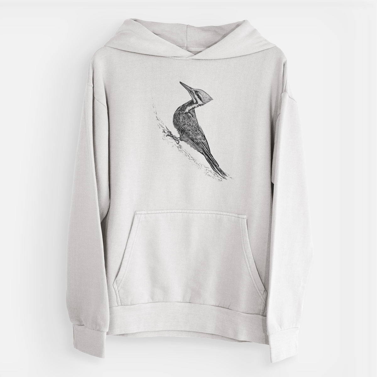 Pileated Woodpecker - Dryocopus pileatus  - Urban Heavyweight Hoodie