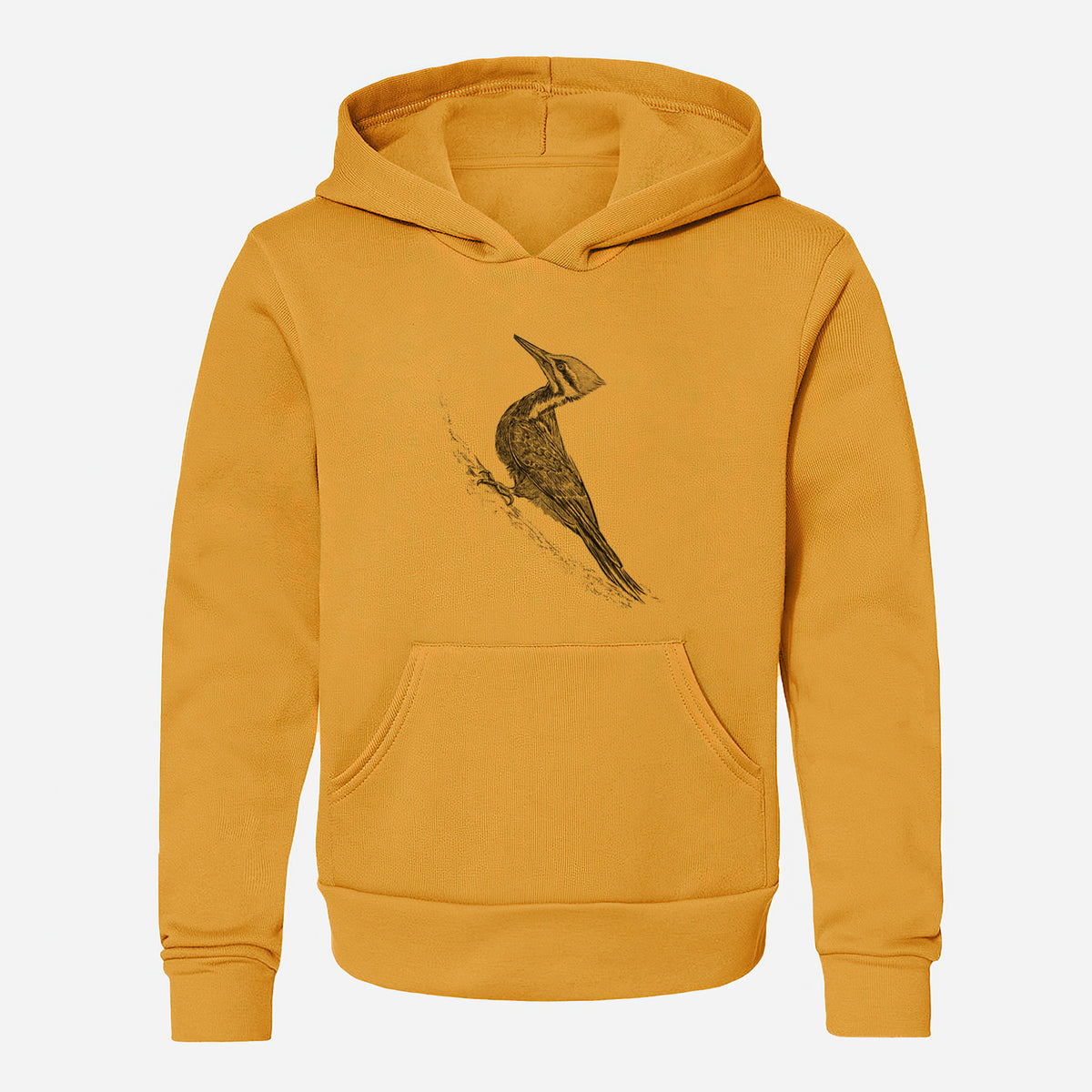 Pileated Woodpecker - Dryocopus pileatus - Youth Hoodie Sweatshirt