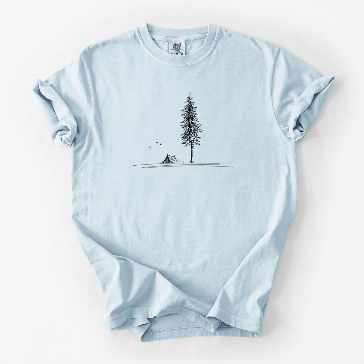 Pine Camp Vista - Unisex Comfort Colors Garment-Dyed Heavyweight T-shirt