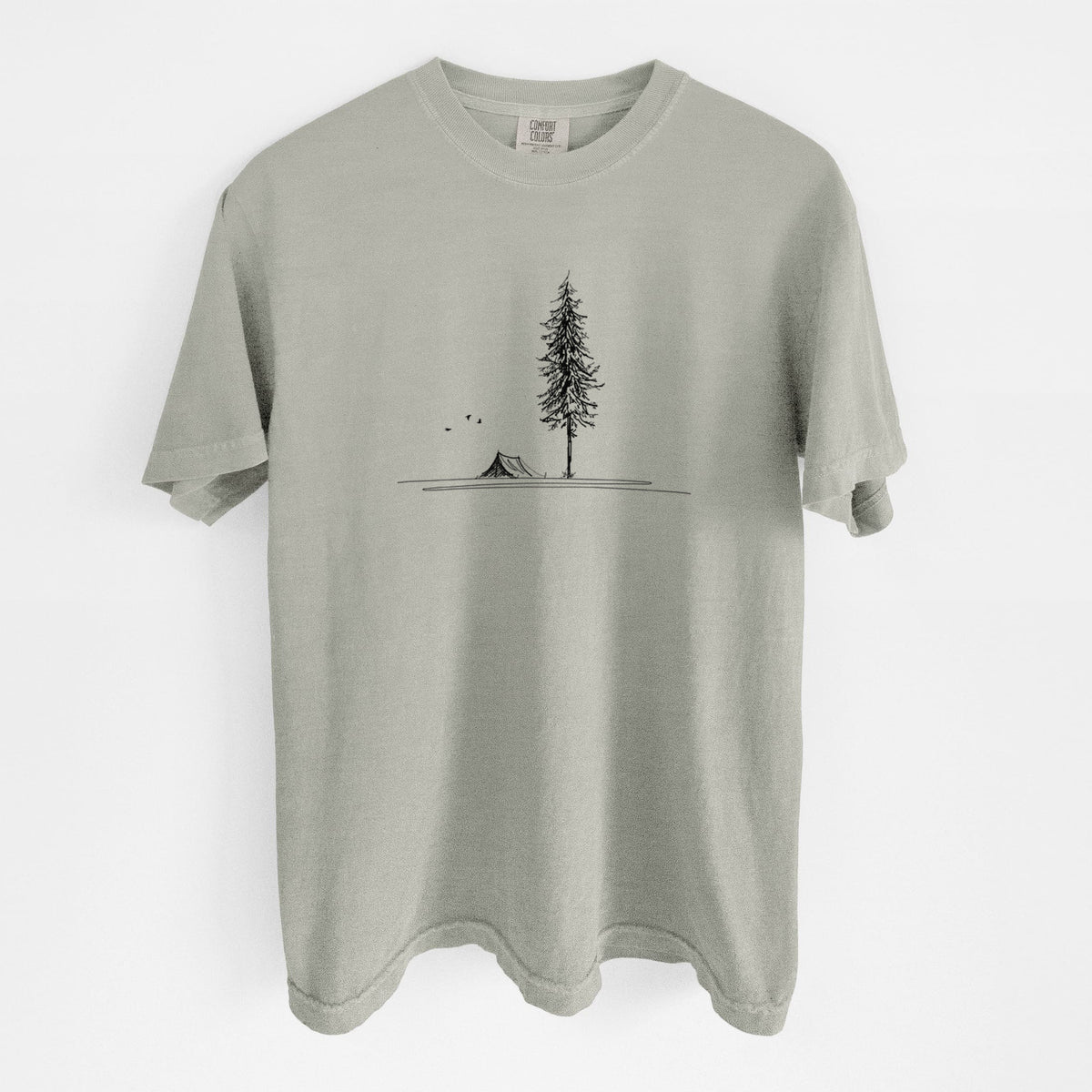 Pine Camp Vista - Unisex Comfort Colors Garment-Dyed Heavyweight T-shirt