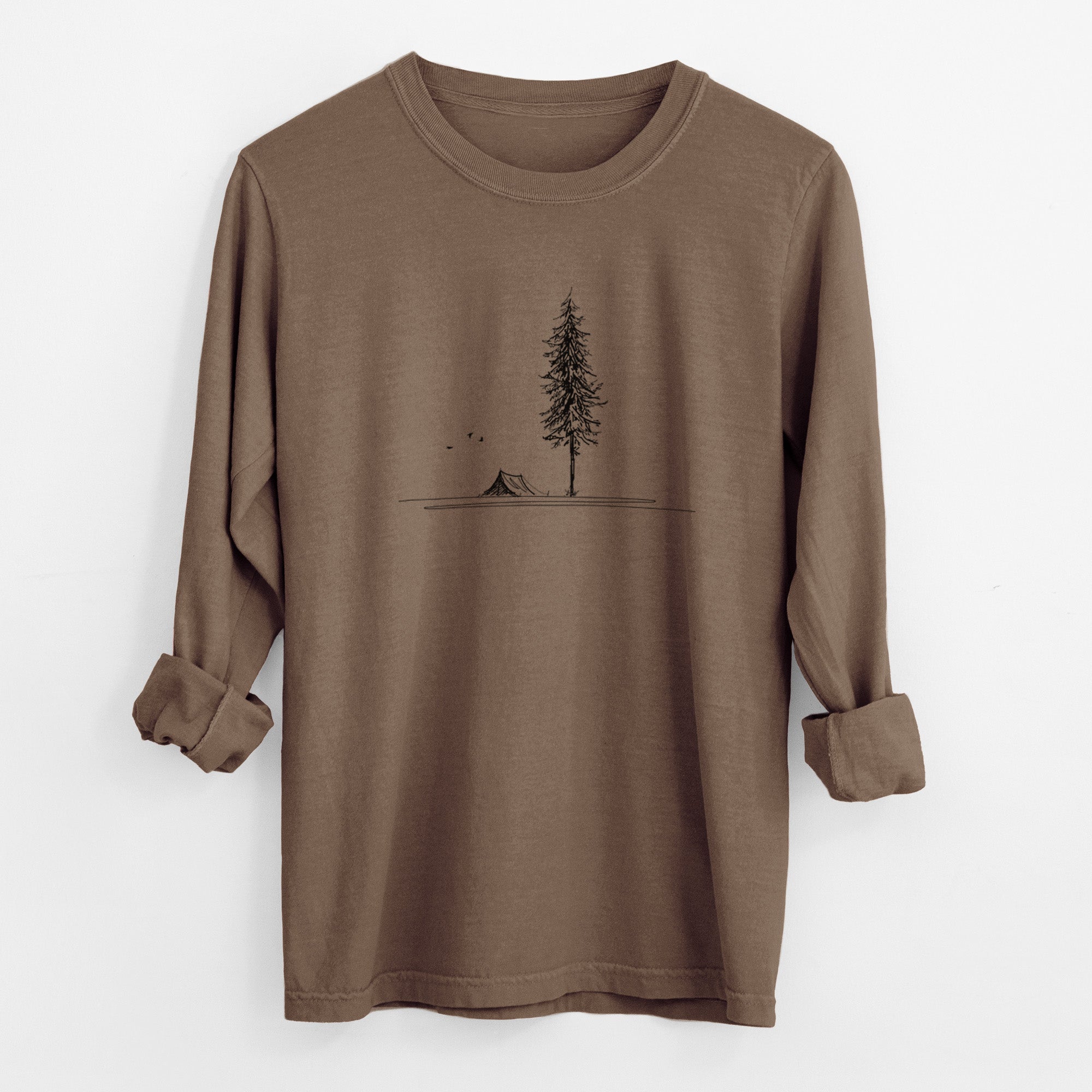 Pine Camp Vista - Unisex Comfort Colors 100% Cotton Long Sleeve