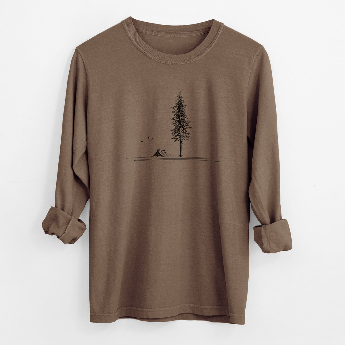 Pine Camp Vista - Unisex Comfort Colors 100% Cotton Long Sleeve