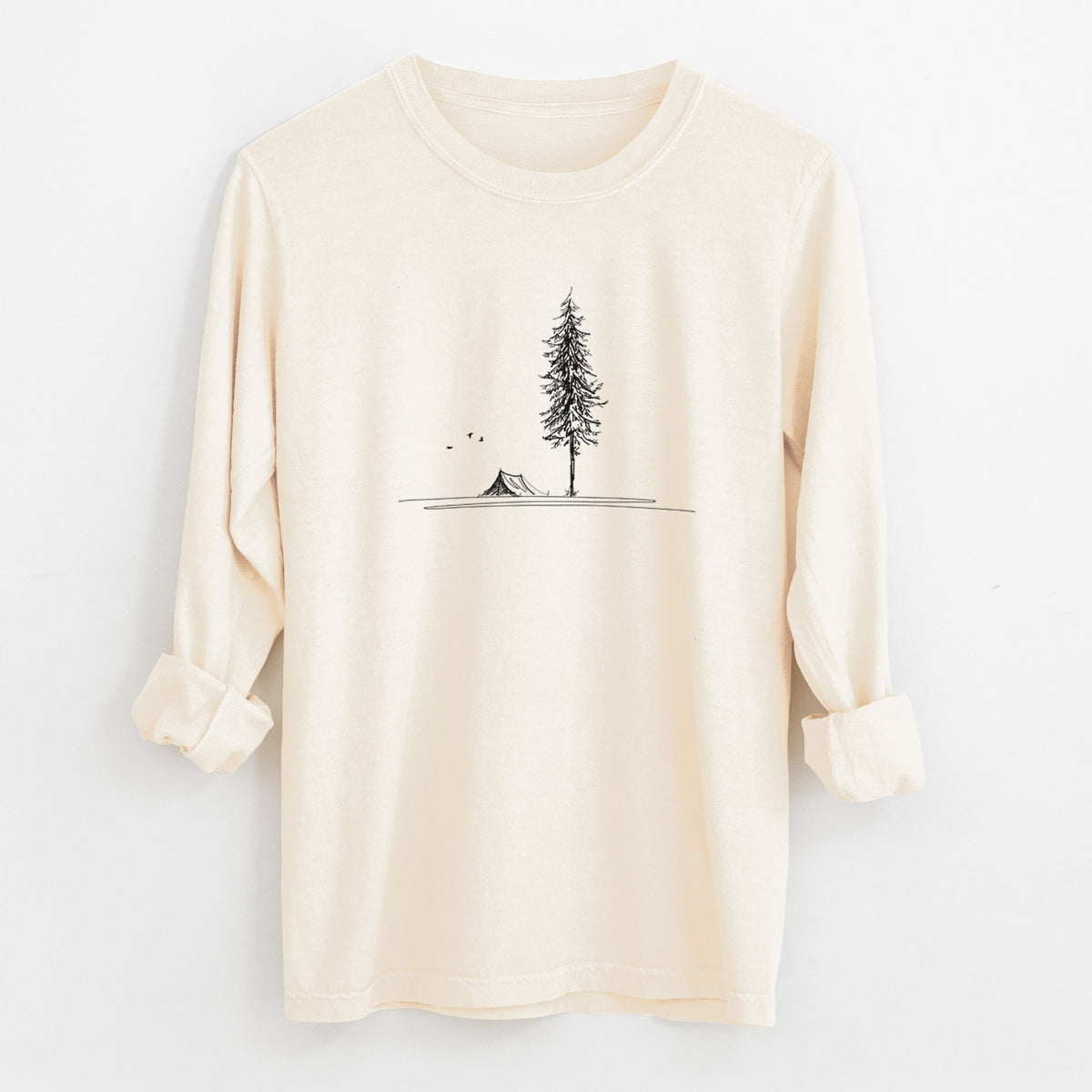 Pine Camp Vista - Unisex Comfort Colors 100% Cotton Long Sleeve