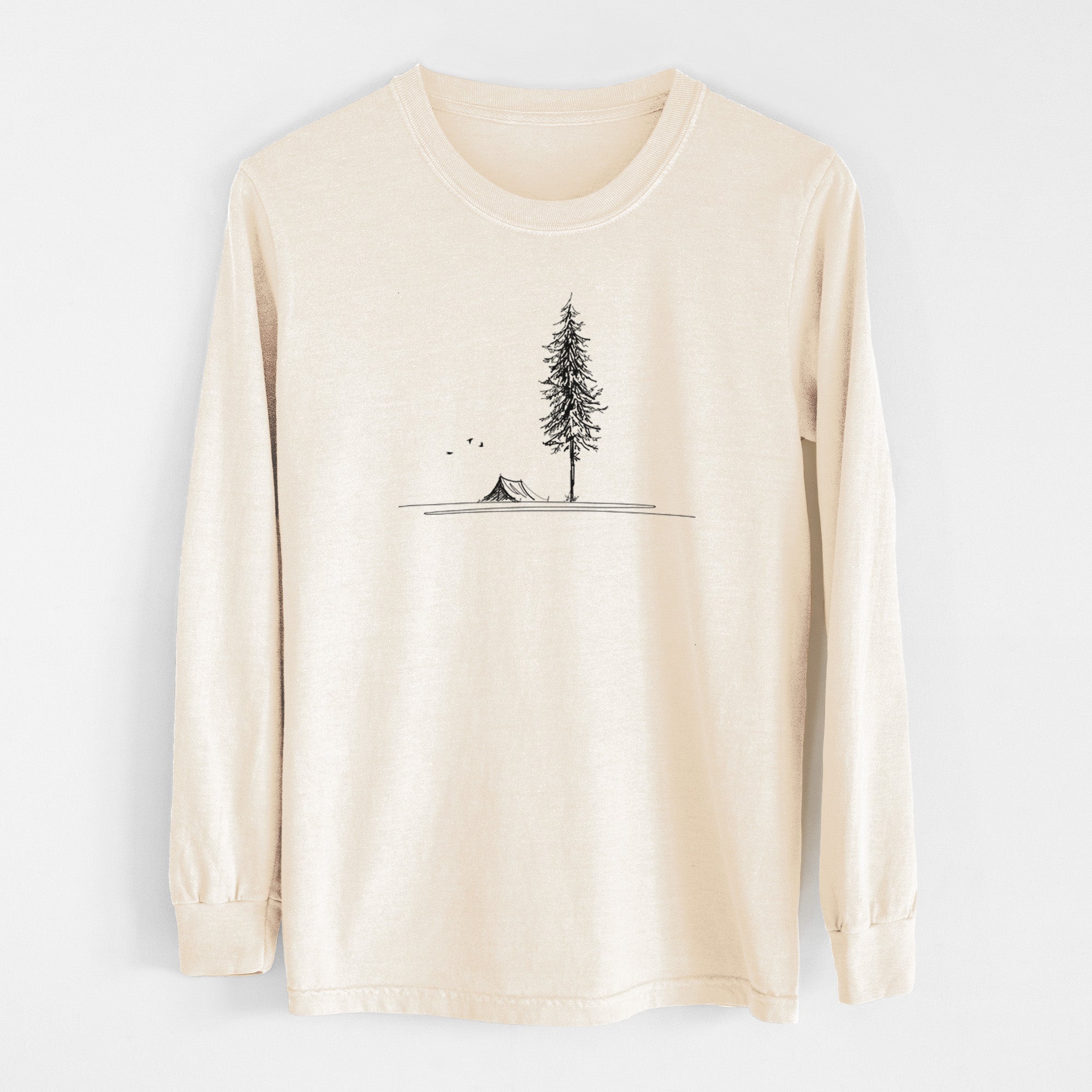 Pine Camp Vista - Unisex Comfort Colors 100% Cotton Long Sleeve