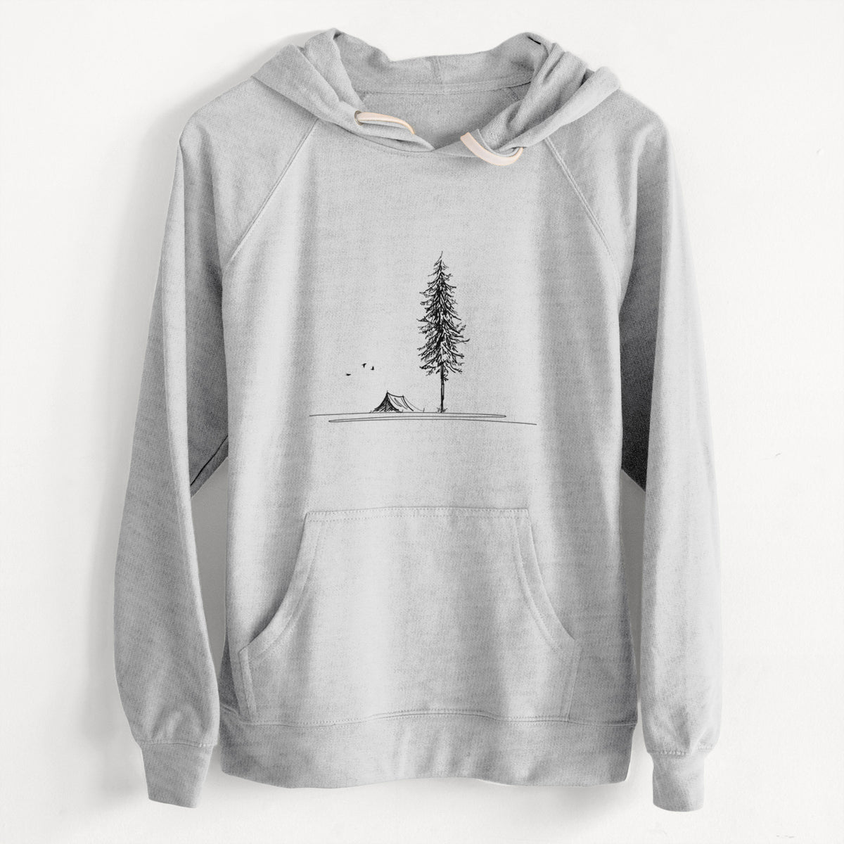 CLEARANCE - Pine Camp Vista  - Unisex Slim Fit Loopback Terry Hoodie