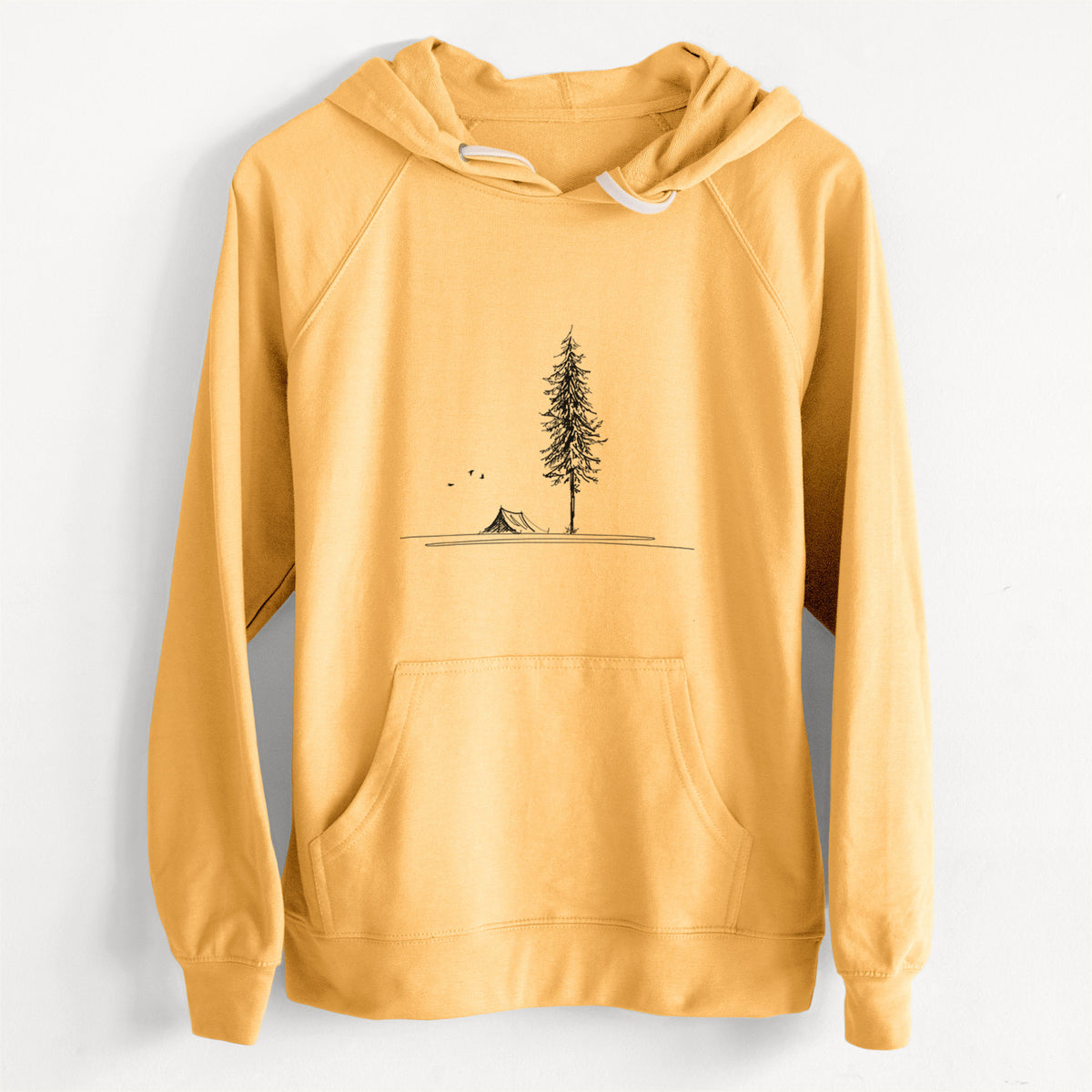 CLEARANCE - Pine Camp Vista  - Unisex Slim Fit Loopback Terry Hoodie