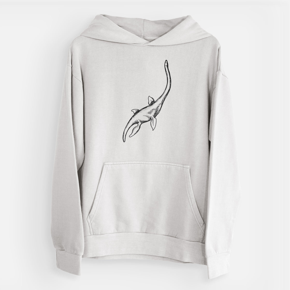 Plesiosaur - Plesiosaurus Dolichodeirus  - Urban Heavyweight Hoodie