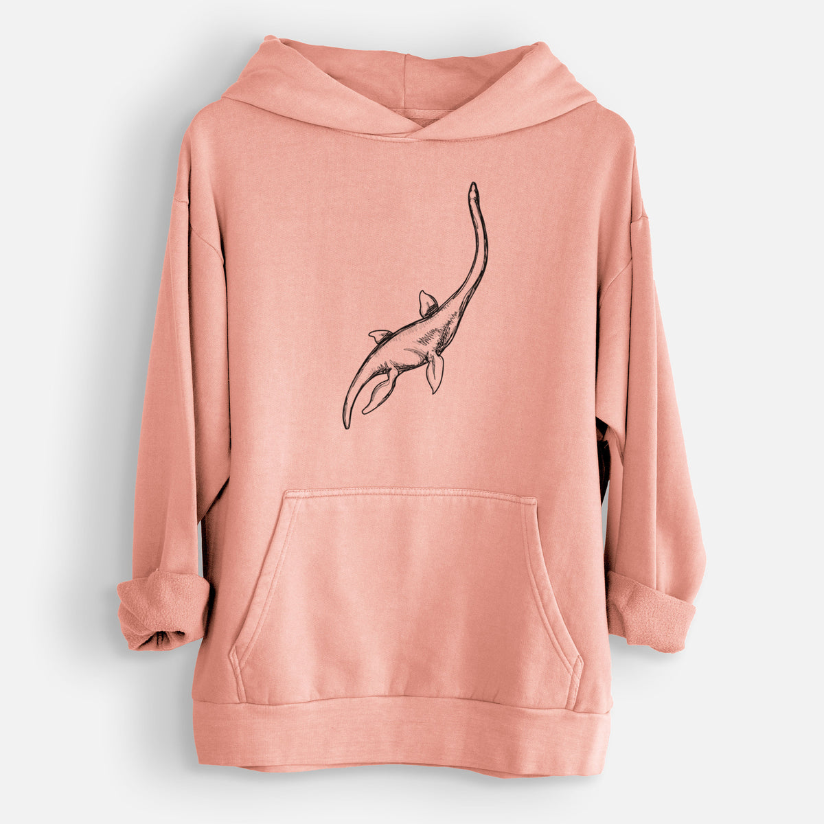 Plesiosaur - Plesiosaurus Dolichodeirus  - Urban Heavyweight Hoodie